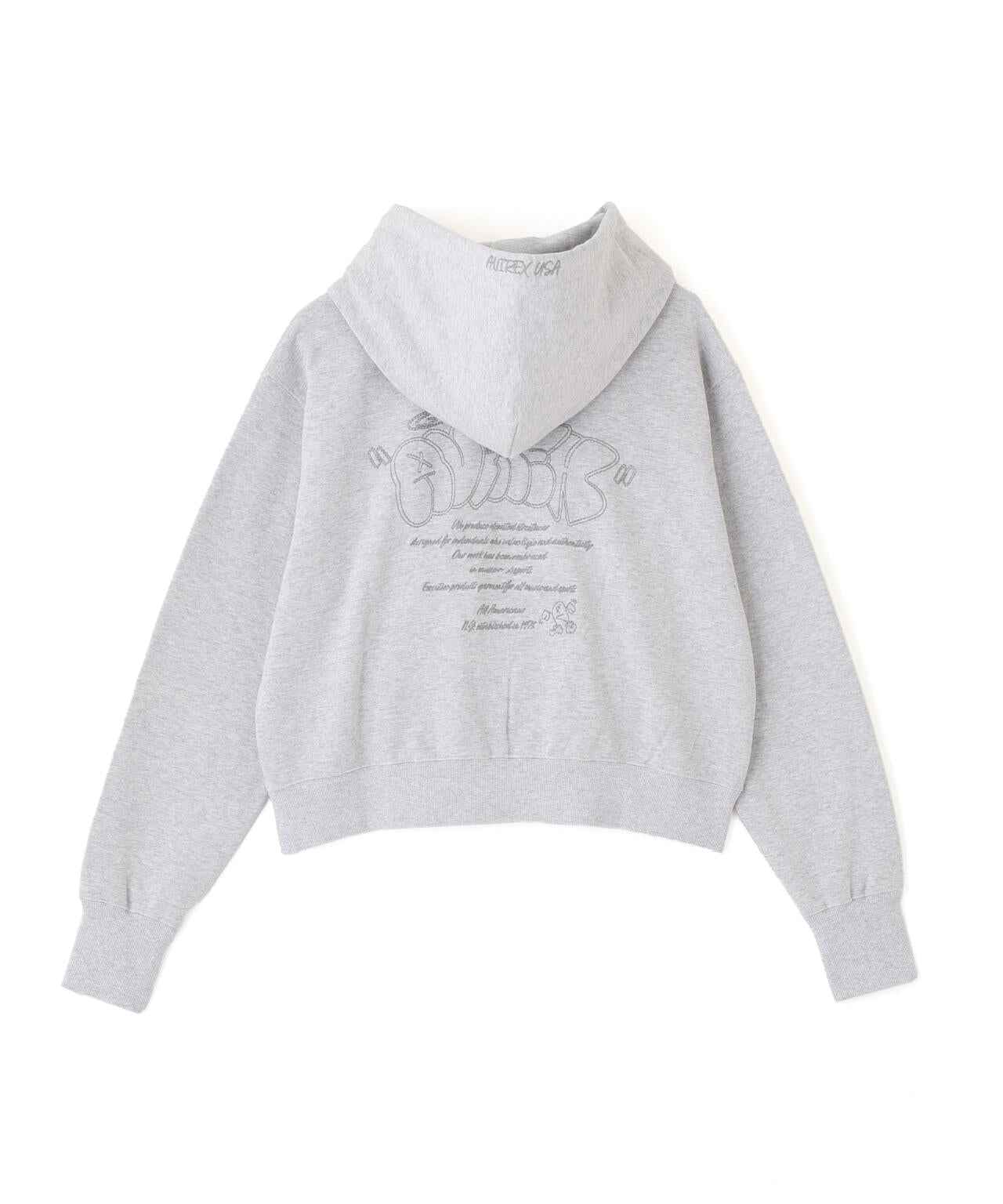 《WOMAN/直営店限定》GRAFFITI EMBROIDERY PARKA/グラフィティ刺繍パーカー