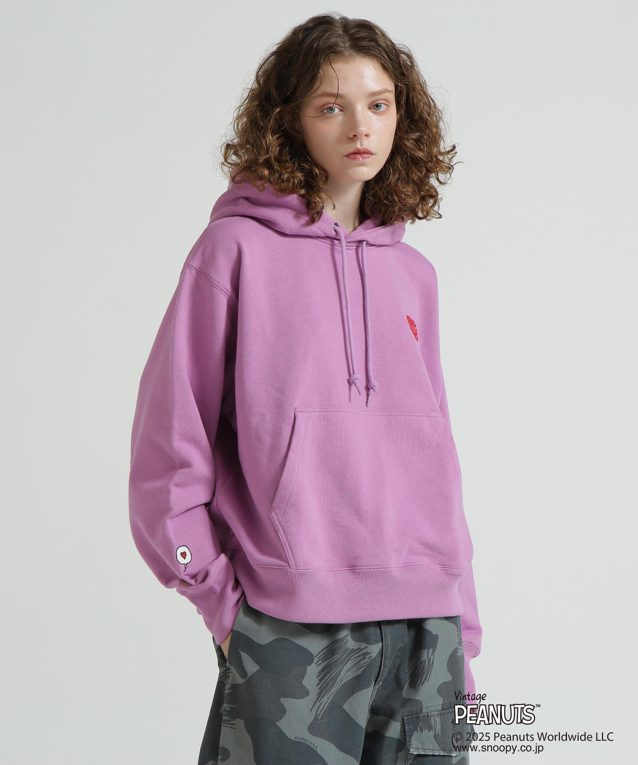 《AVIREX × PEANUTS》PULLOVER PARKA / プルオーバーパーカー / ピーナッツ / アヴィレックス