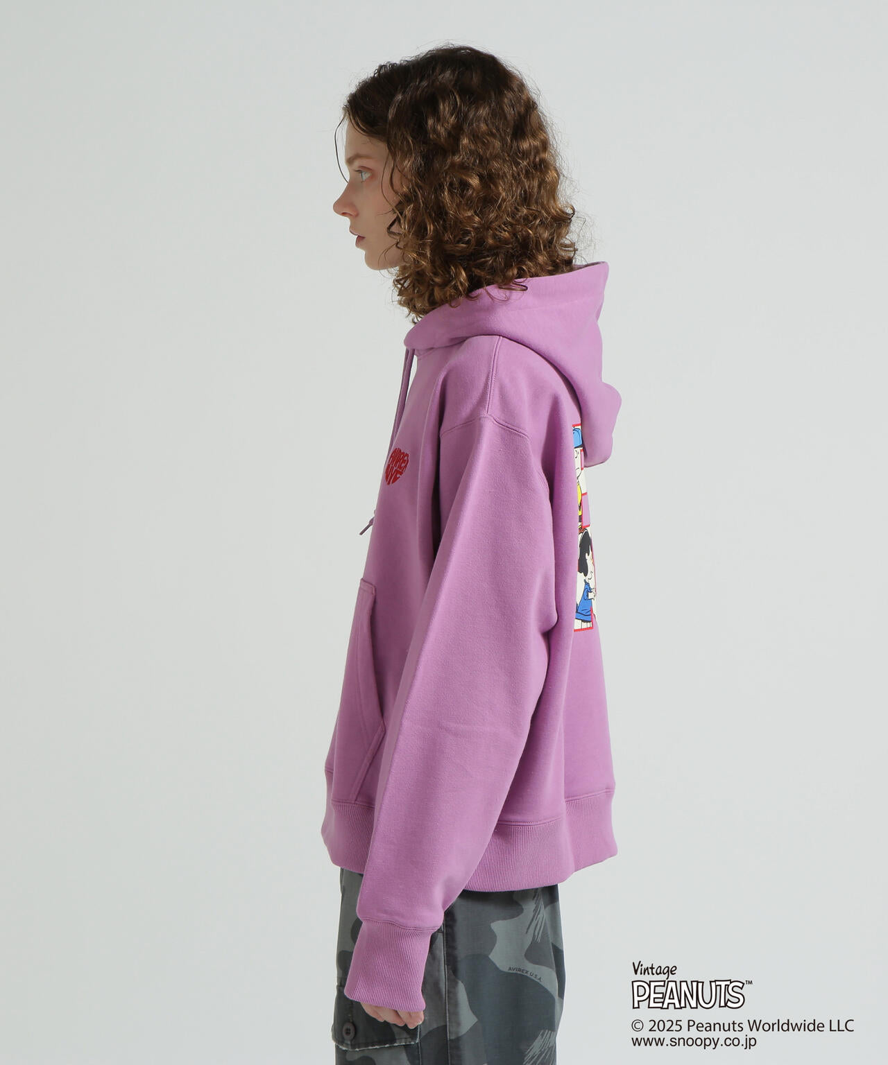 《AVIREX × PEANUTS》PULLOVER PARKA / プルオーバーパーカー / ピーナッツ / アヴィレックス