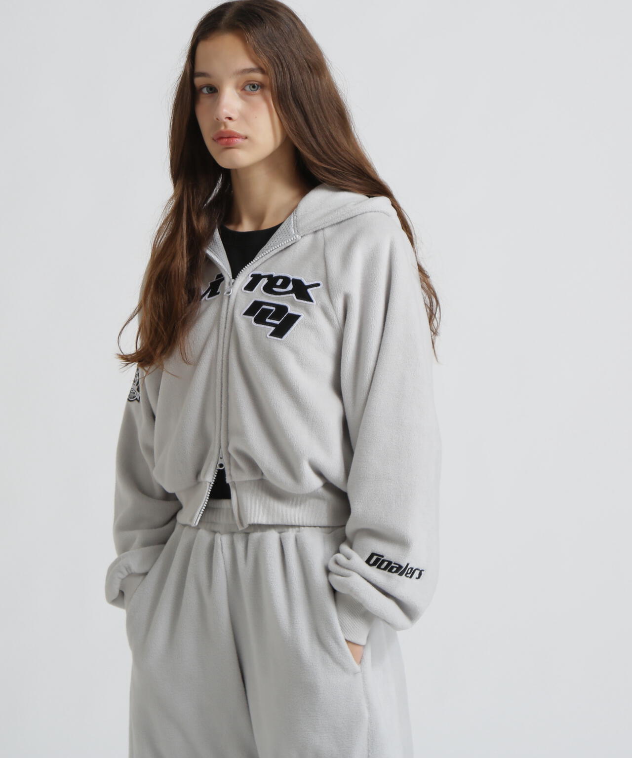 《AVIREX×MOUSSY》FLEECE HOODIE