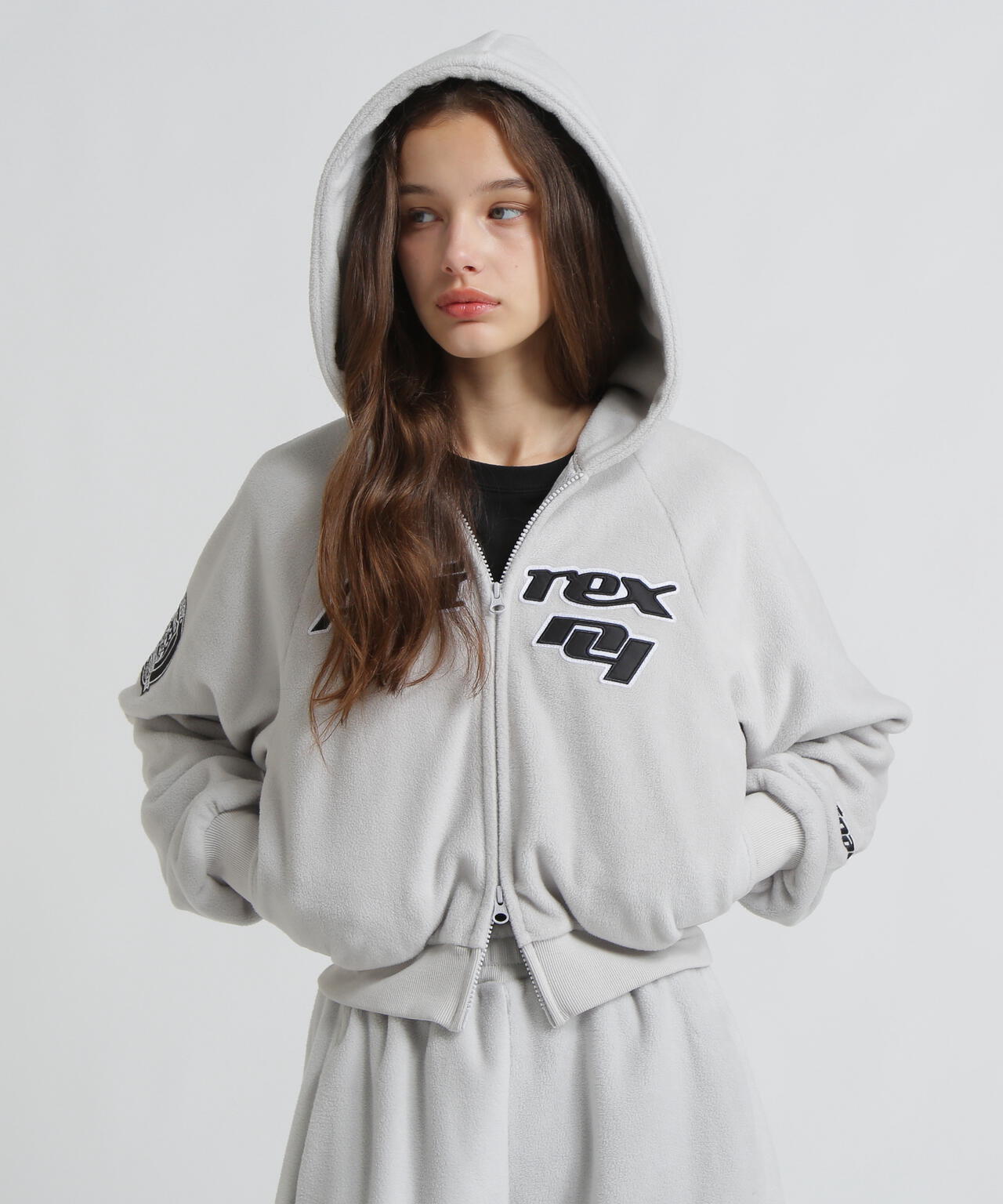 《AVIREX×MOUSSY》FLEECE HOODIE