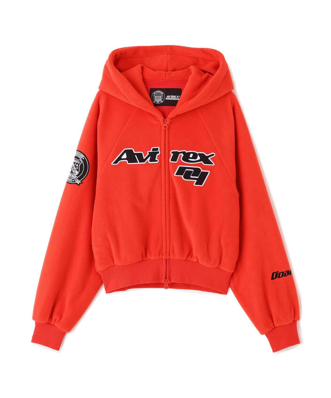 《AVIREX×MOUSSY》FLEECE HOODIE