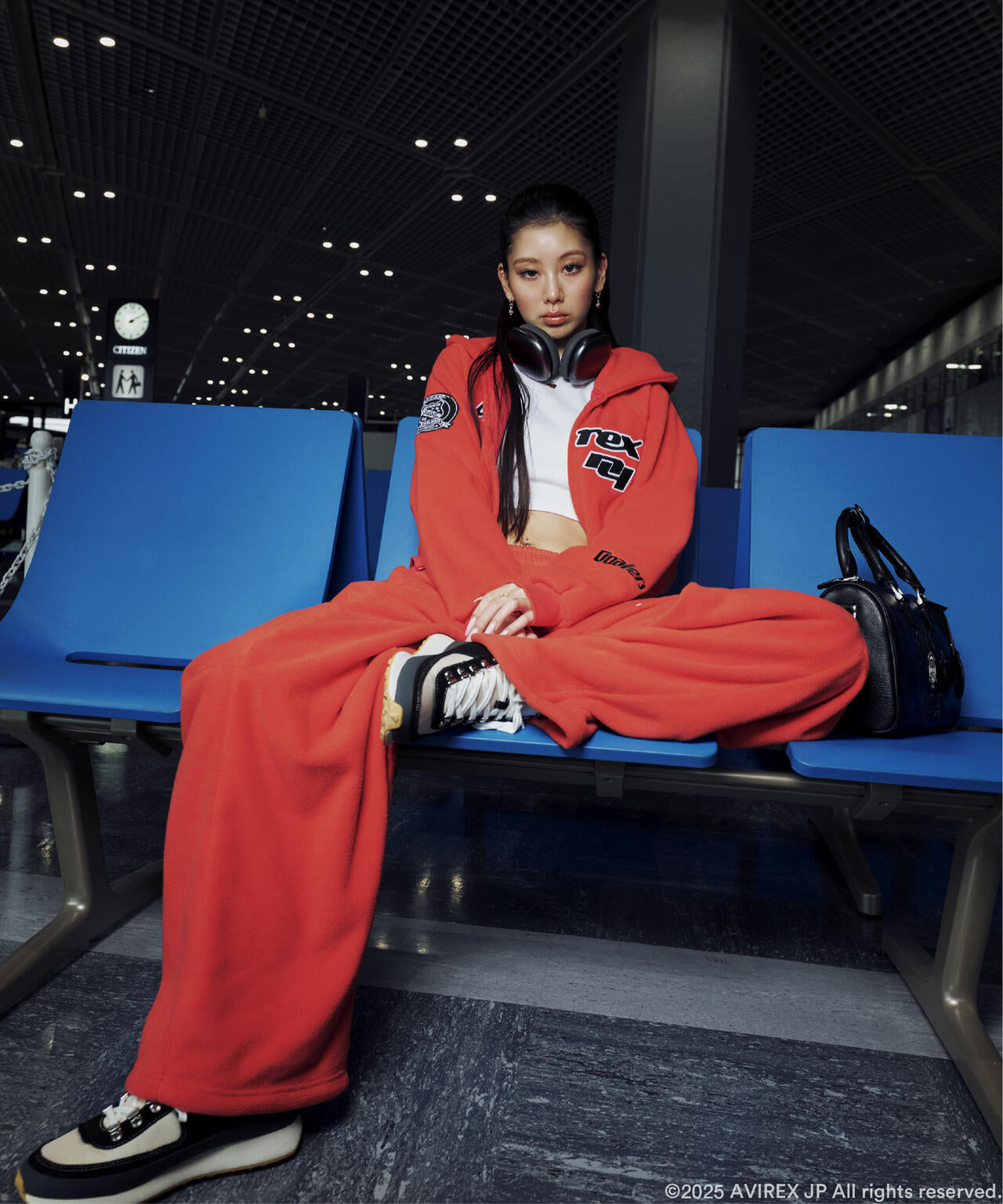 《AVIREX×MOUSSY》FLEECE HOODIE