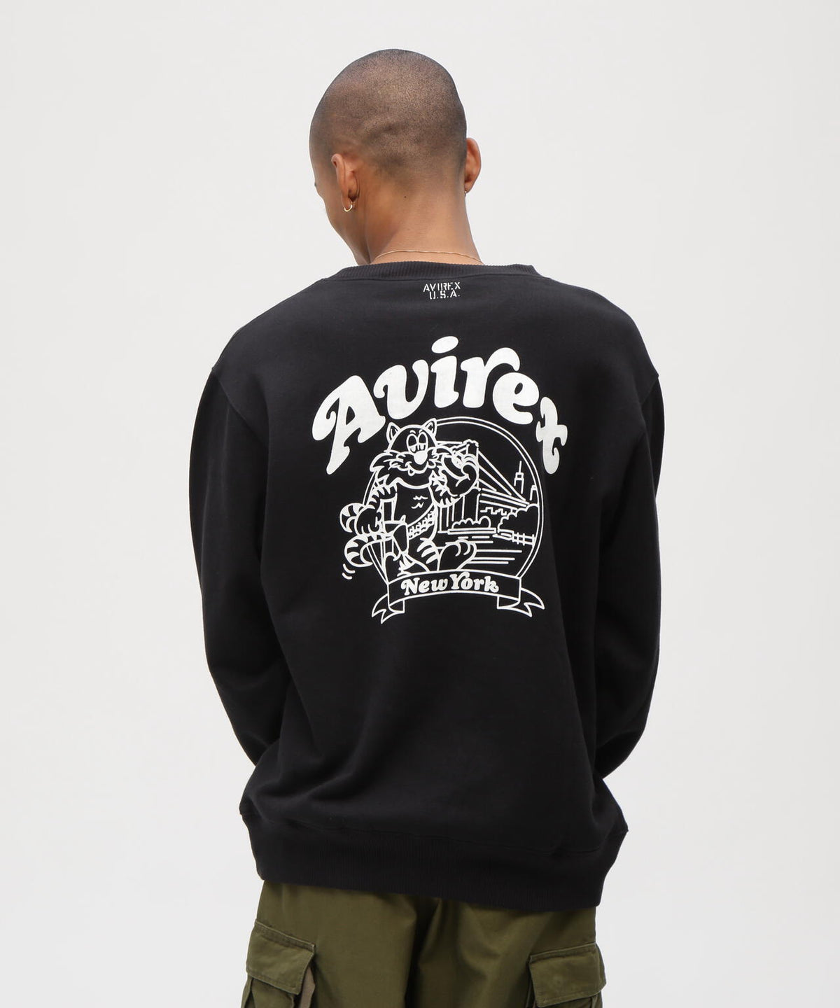 《WEB&DEPOT限定》CREW SWEAT TOM CAT