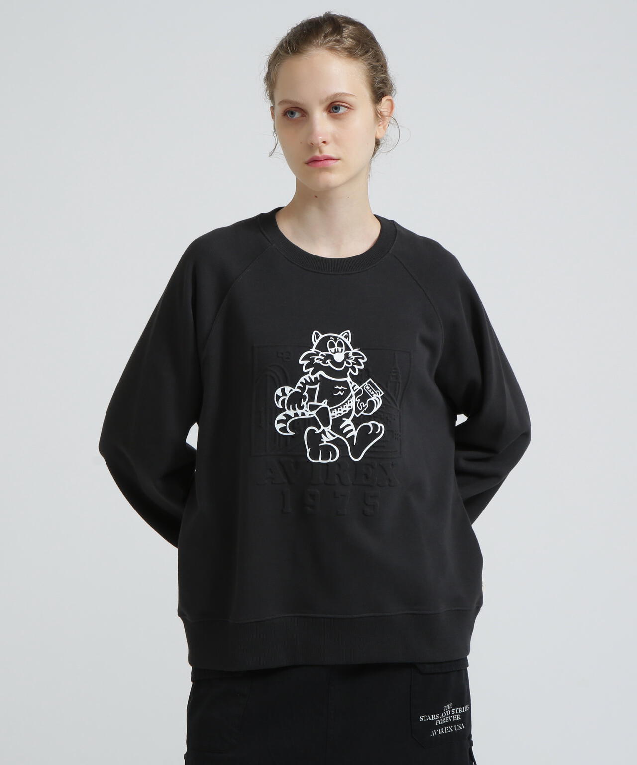 EMBOSS TOMCAT SWEAT/エンボストムキャットスウェット