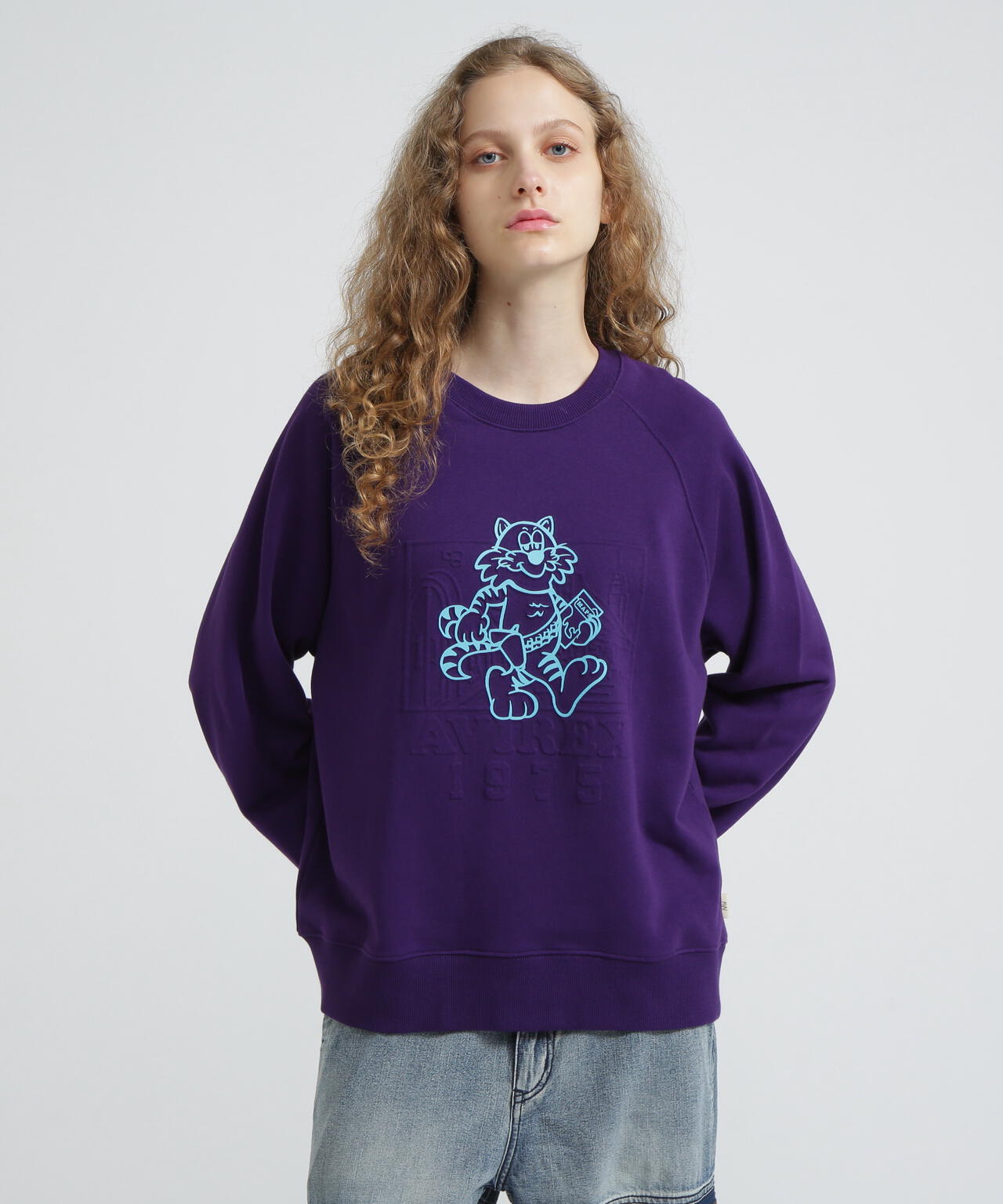 EMBOSS TOMCAT SWEAT/エンボストムキャットスウェット