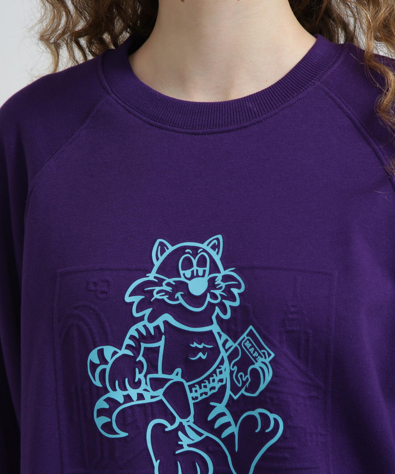 EMBOSS TOMCAT SWEAT/エンボストムキャットスウェット