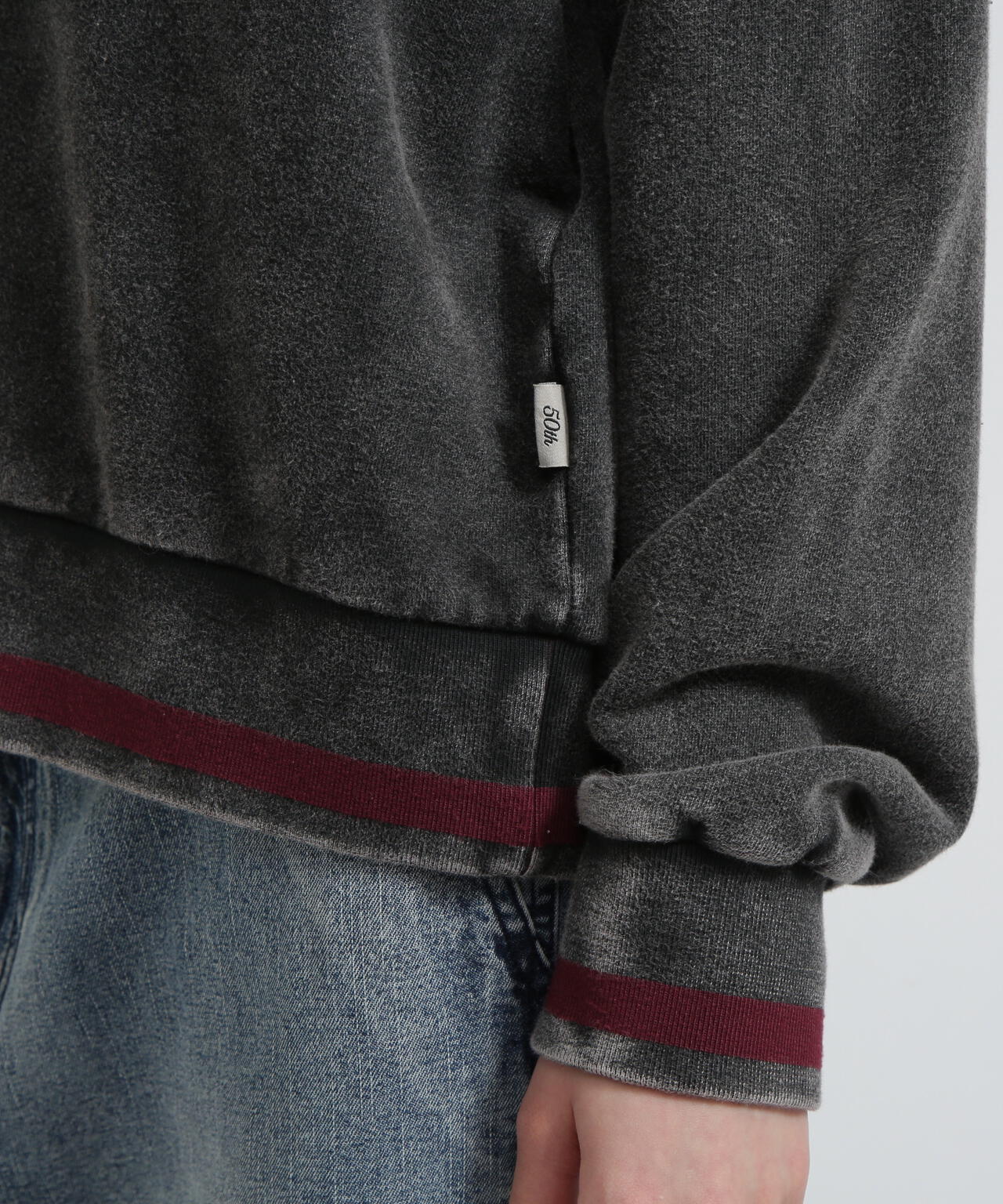 《WOMAN》DEVIL DOG GARMENT DYE SWEAT/デビルドッグガーメントスウェット