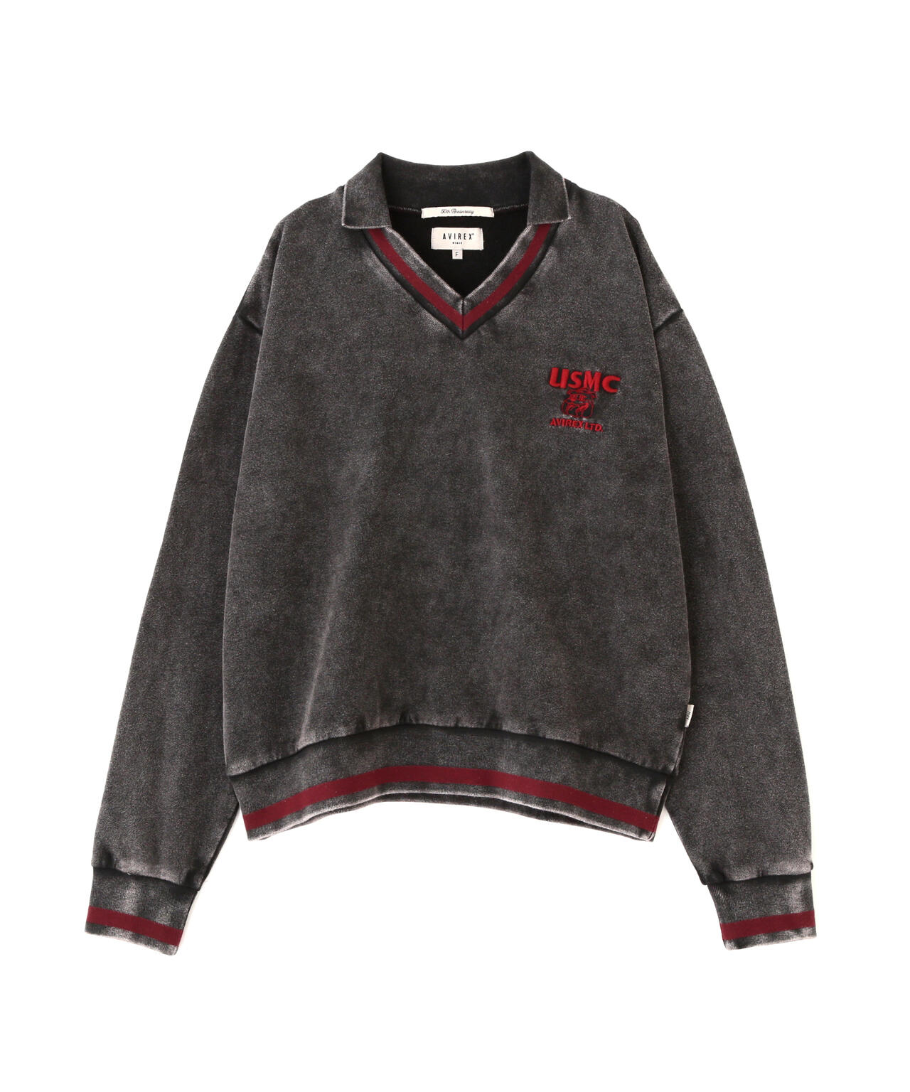 《WOMAN》DEVIL DOG GARMENT DYE SWEAT/デビルドッグガーメントスウェット