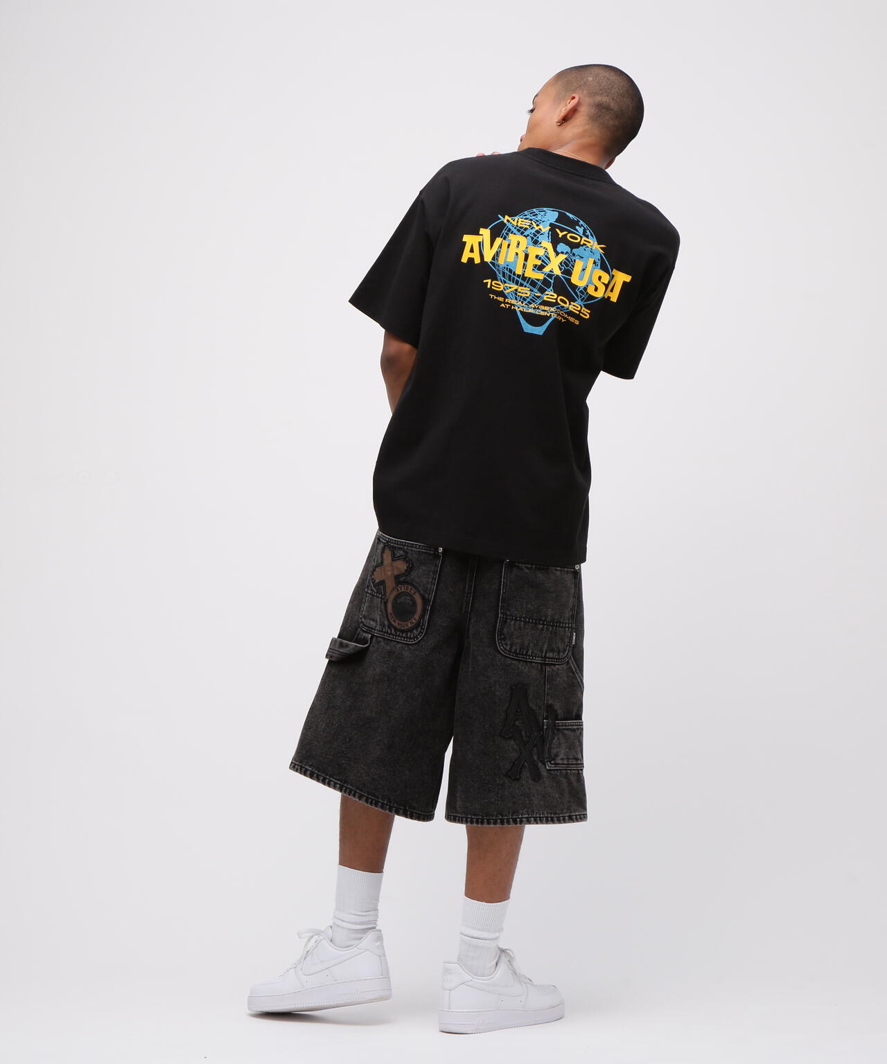 AVIREX USA T-SHIRT / ロゴ 半袖Tシャツ / AVIREX / アヴィレックス