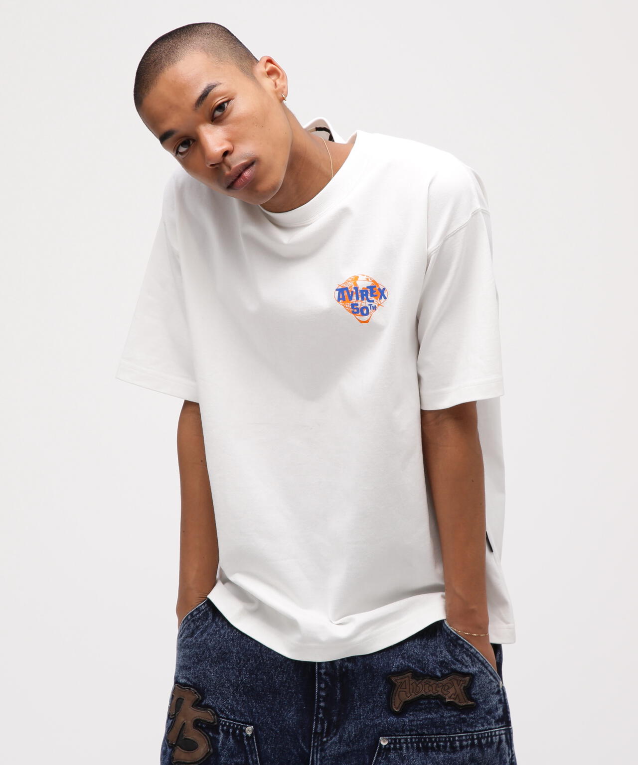 AVIREX USA T-SHIRT / ロゴ 半袖Tシャツ / AVIREX / アヴィレックス