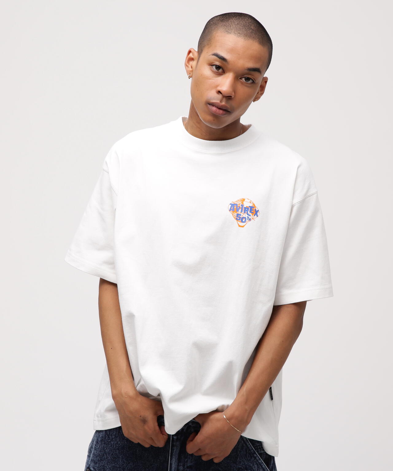 AVIREX USA T-SHIRT / ロゴ 半袖Tシャツ / AVIREX / アヴィレックス