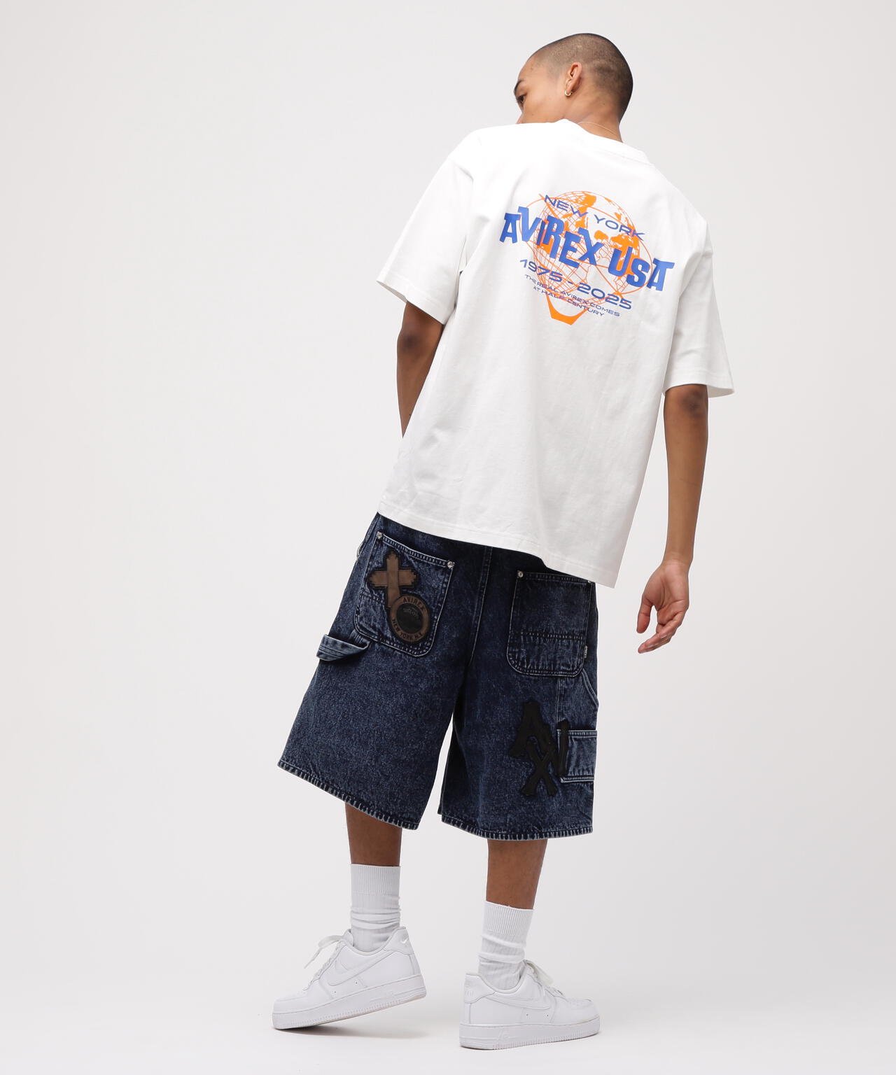 AVIREX USA T-SHIRT / ロゴ 半袖Tシャツ / AVIREX / アヴィレックス