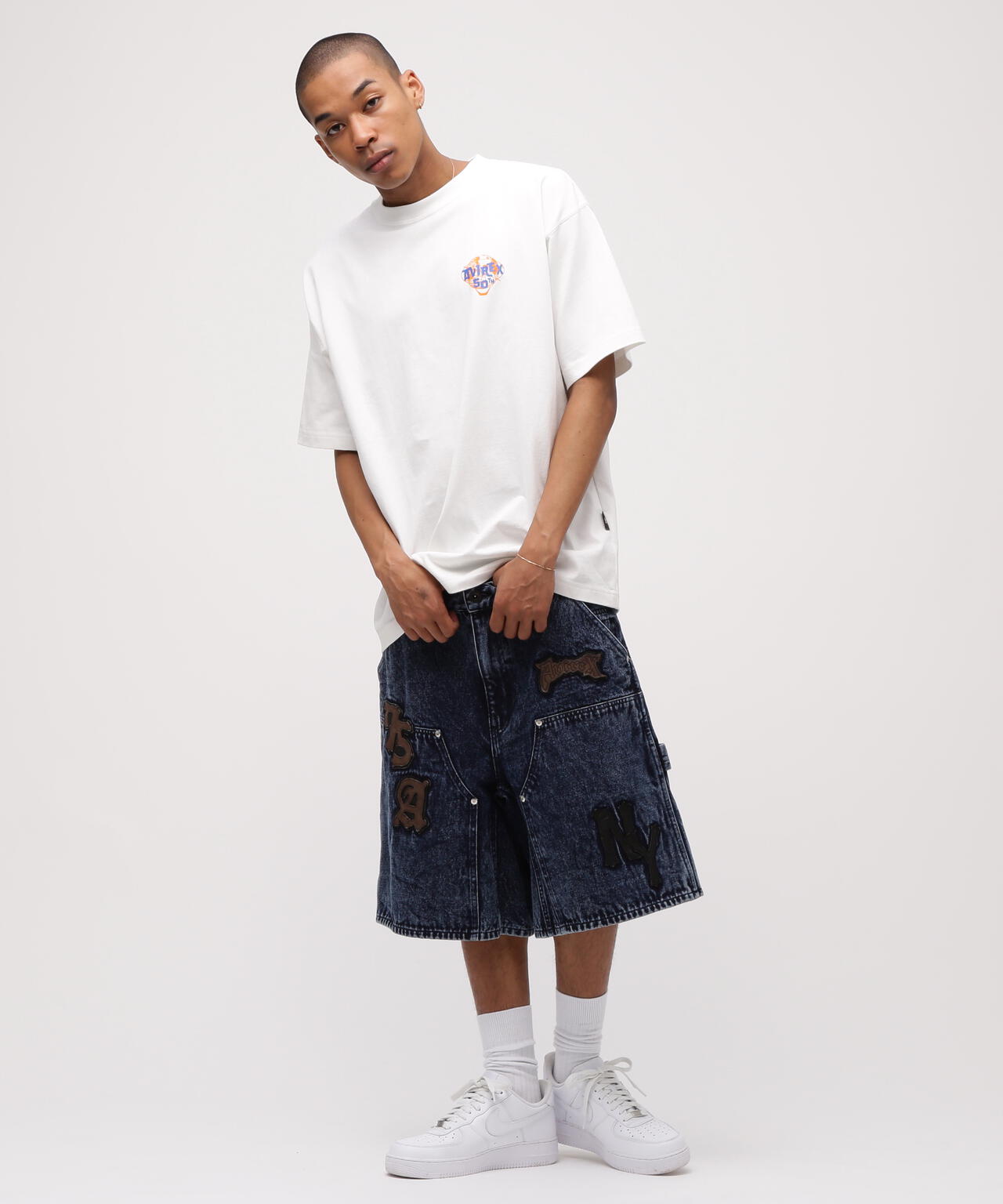 AVIREX USA T-SHIRT / ロゴ 半袖Tシャツ / AVIREX / アヴィレックス