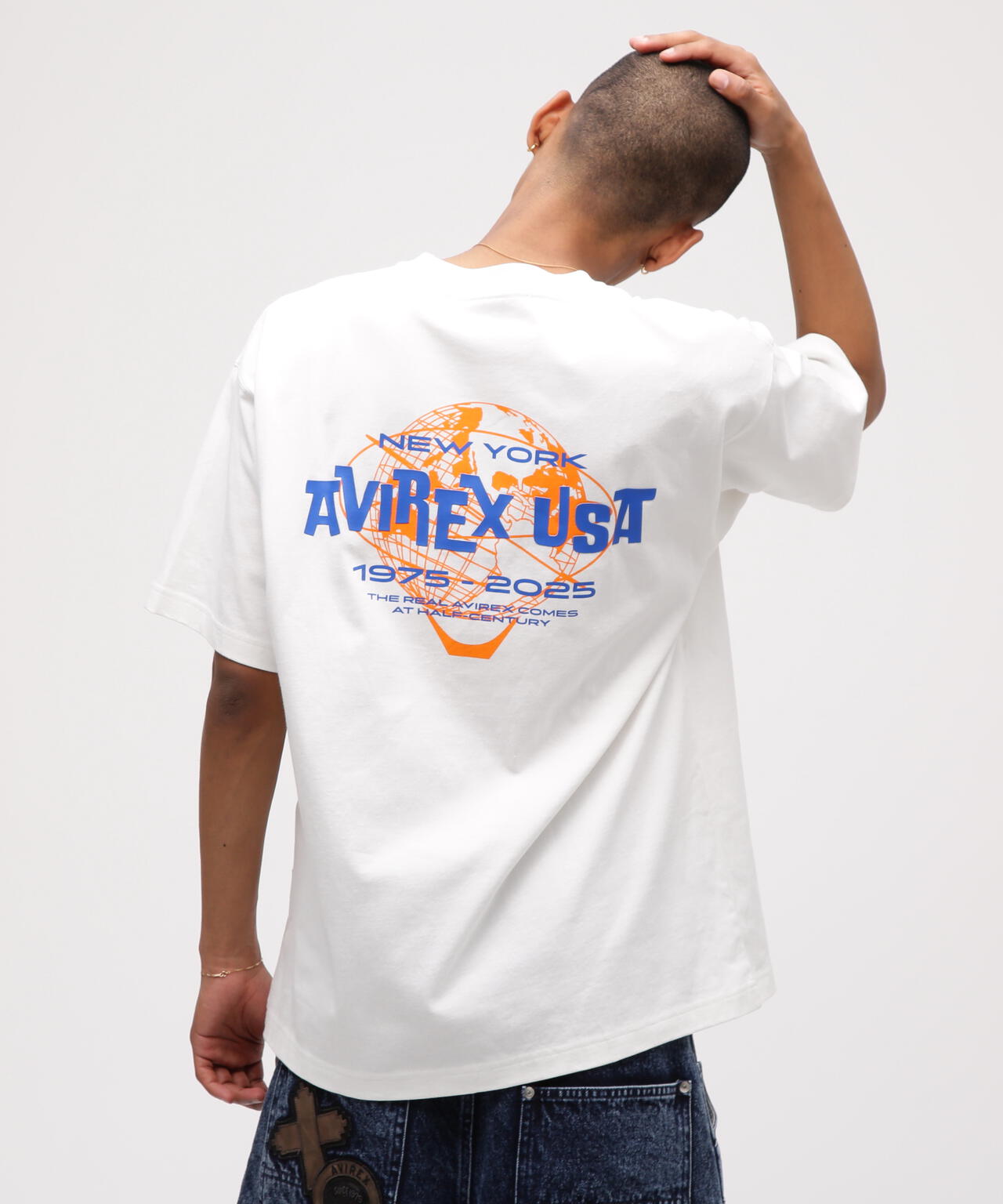 AVIREX USA T-SHIRT / ロゴ 半袖Tシャツ / AVIREX / アヴィレックス