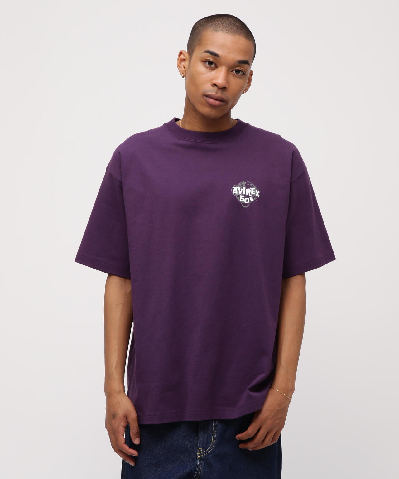 AVIREX USA T-SHIRT / ロゴ 半袖Tシャツ / AVIREX / アヴィレックス