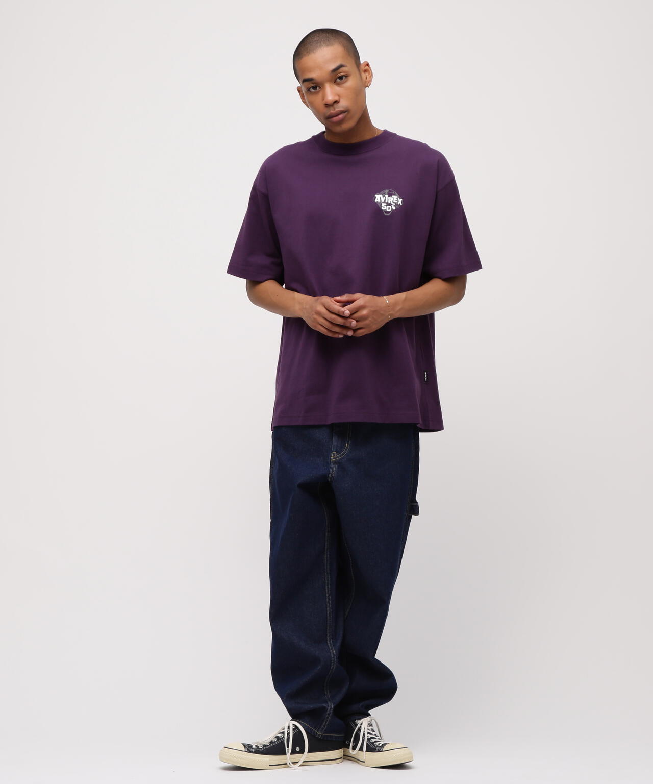 AVIREX USA T-SHIRT / ロゴ 半袖Tシャツ / AVIREX / アヴィレックス