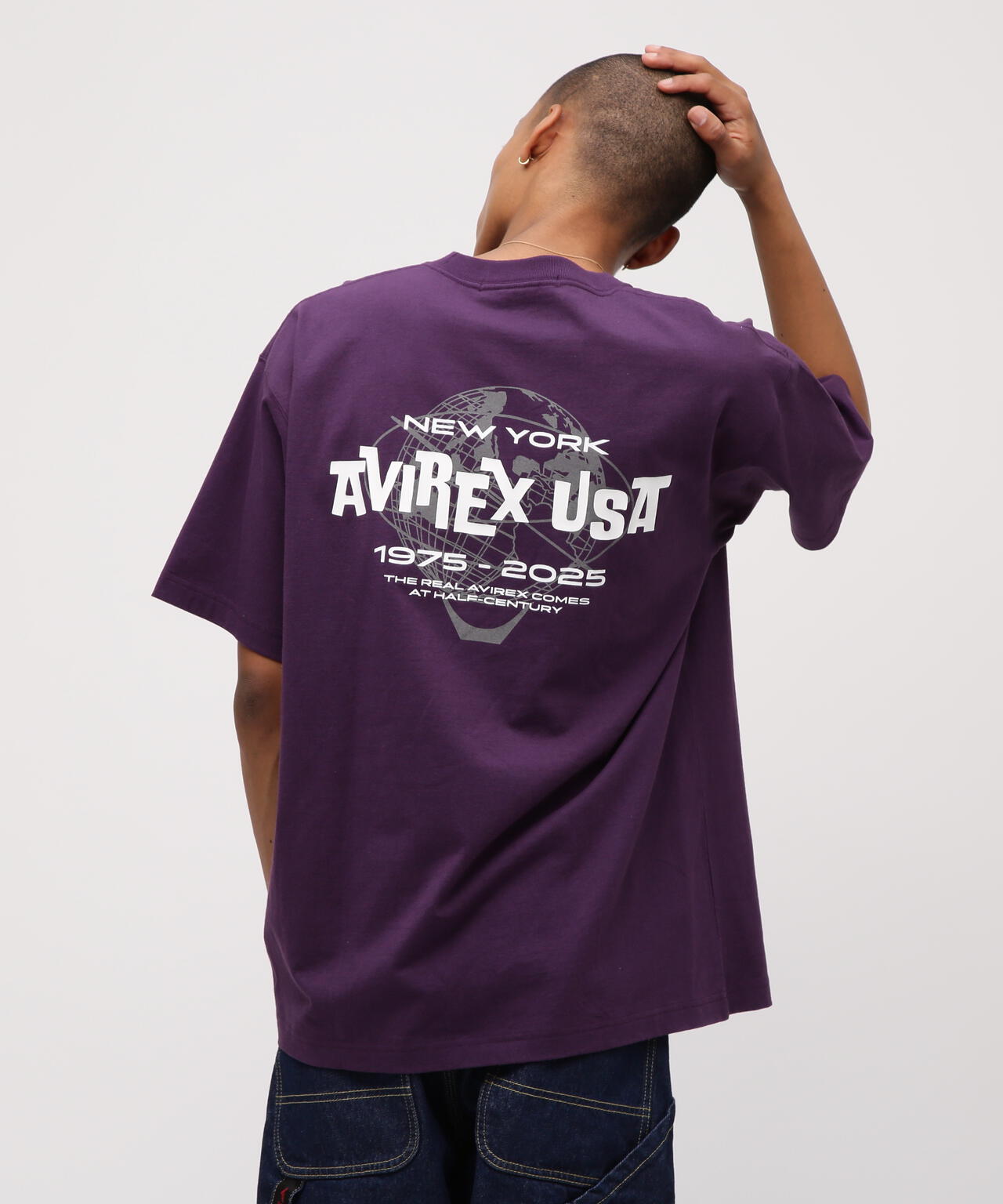 AVIREX USA T-SHIRT / ロゴ 半袖Tシャツ / AVIREX / アヴィレックス