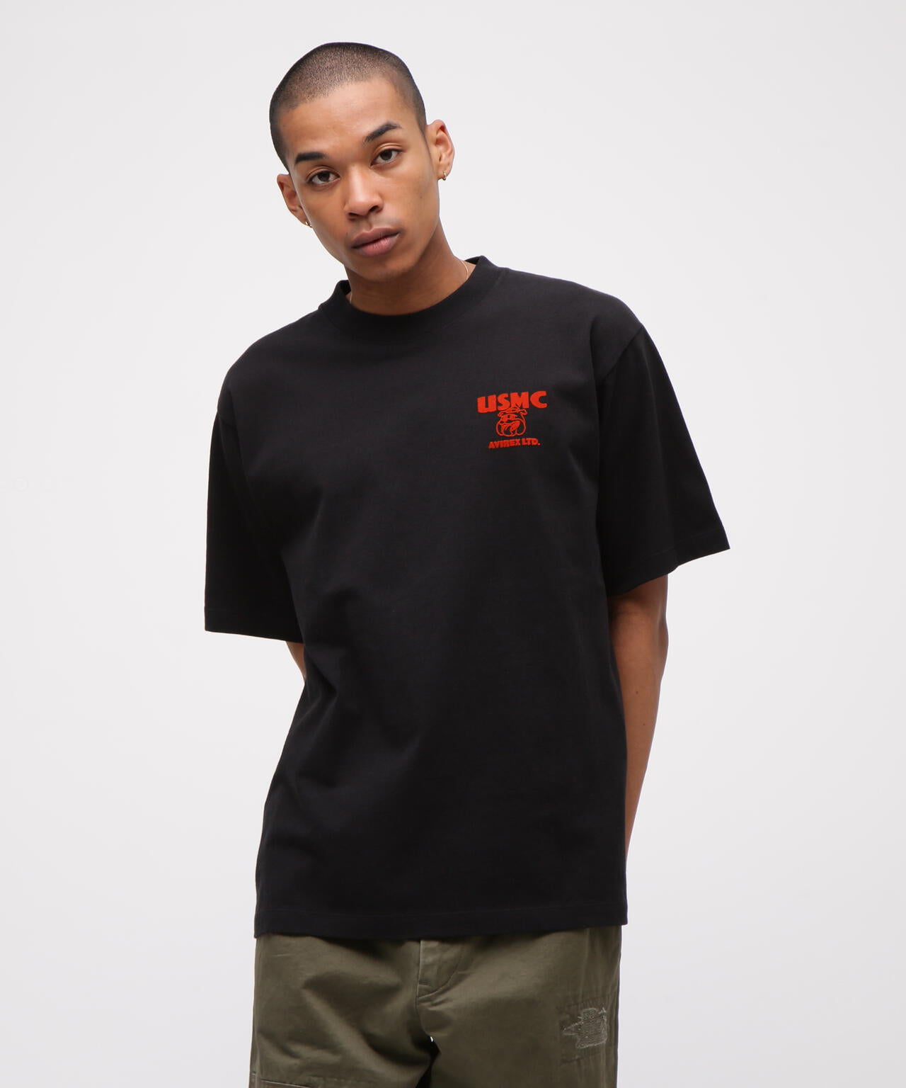 USMC BULLDOG T-SHIRT / ブルドック 半袖Tシャツ