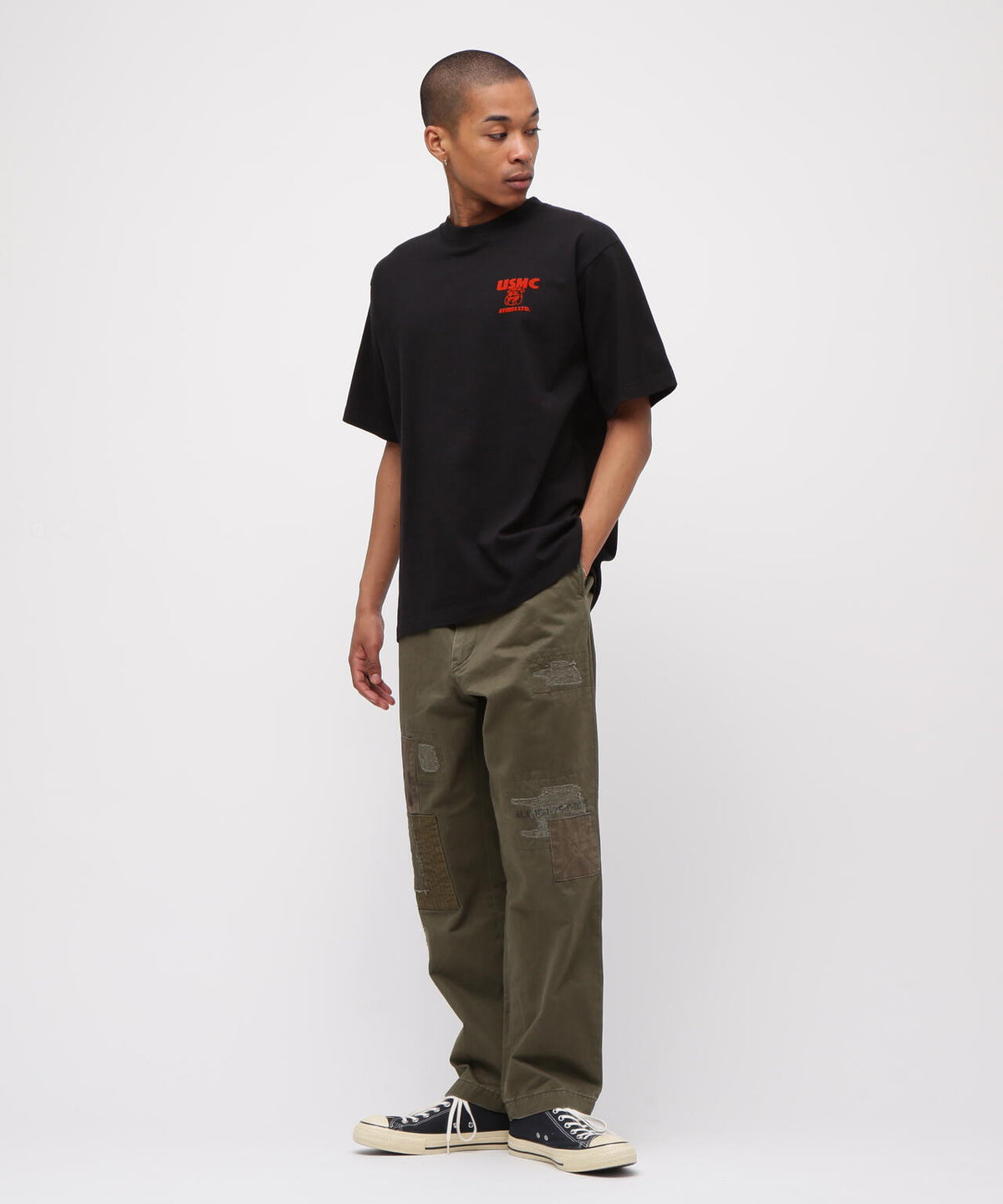 USMC BULLDOG T-SHIRT / ブルドック 半袖Tシャツ