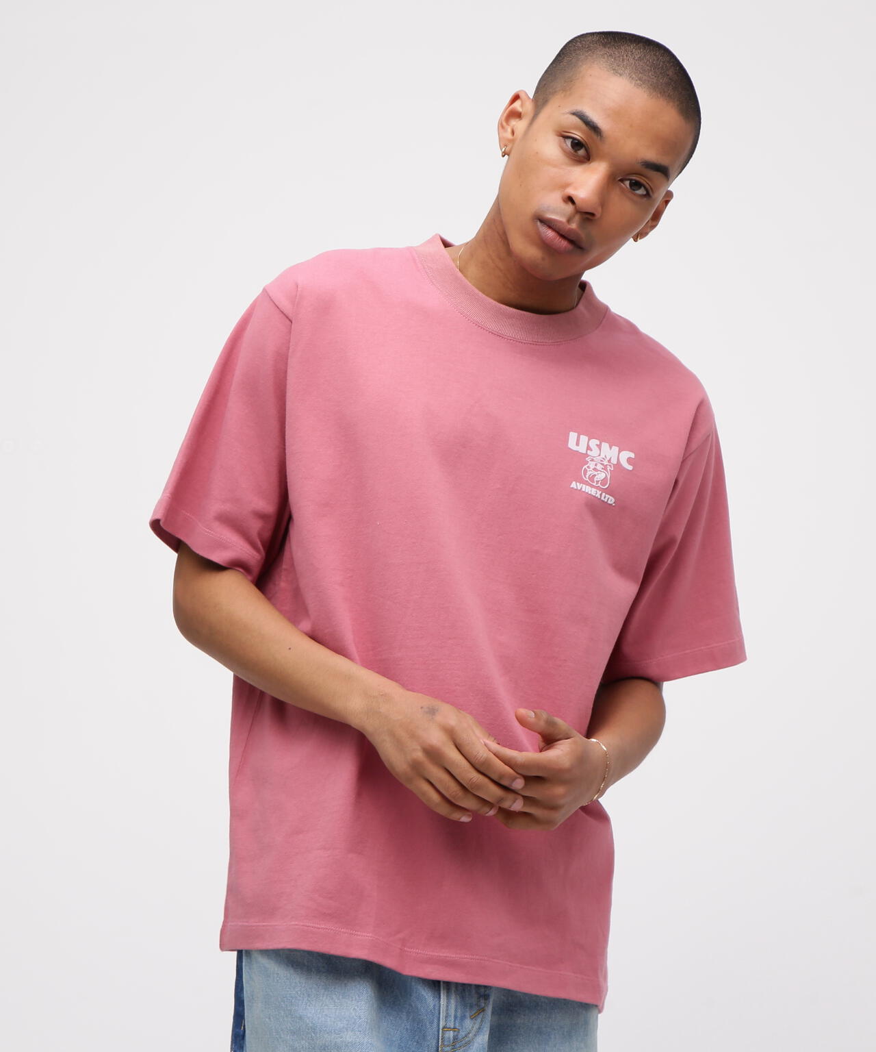 USMC BULLDOG T-SHIRT / ブルドック 半袖Tシャツ