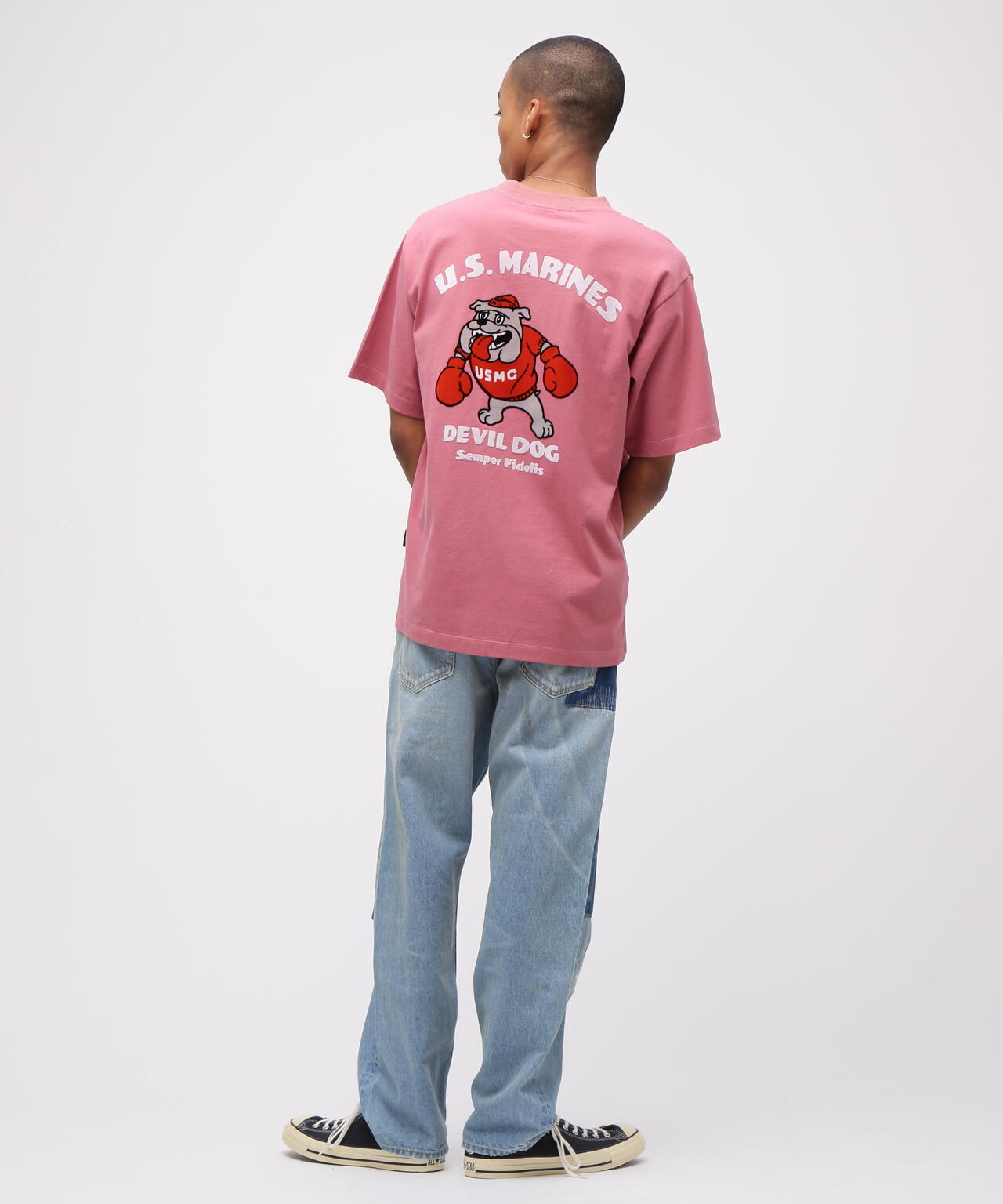 USMC BULLDOG T-SHIRT / ブルドック 半袖Tシャツ