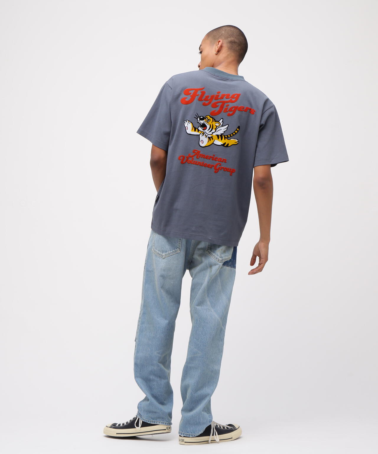 FLYING TIGER T-SHIRT / フライングタイガー 半袖Tシャツ