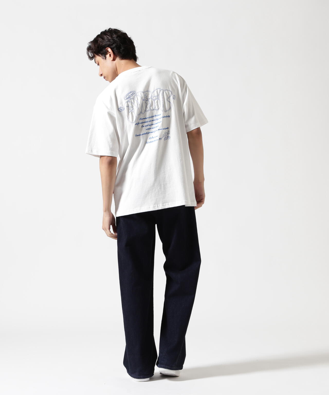 《直営店限定》GRAFFITI EMBROIDERY T-SHIRT