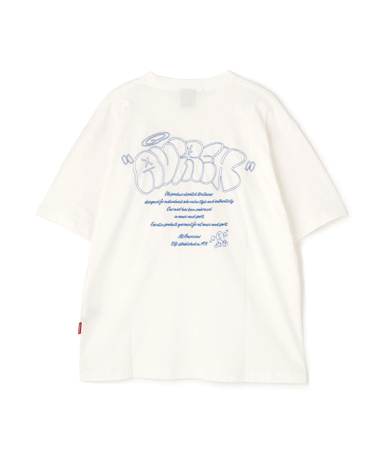《直営店限定》GRAFFITI EMBROIDERY T-SHIRT
