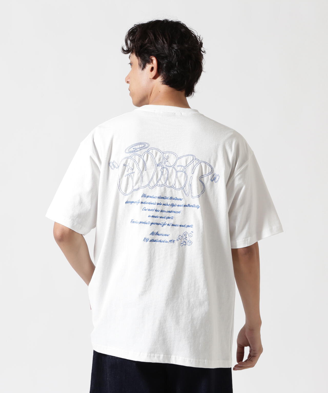 《直営店限定》GRAFFITI EMBROIDERY T-SHIRT
