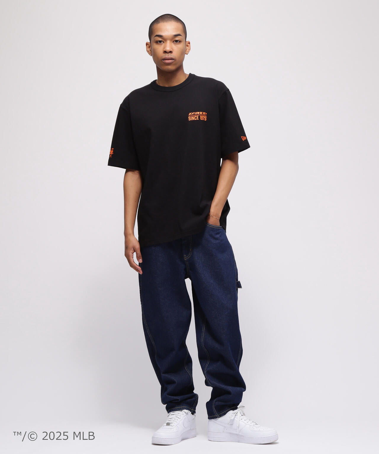 AVIREX × NEW YORK METS T-SHIRT