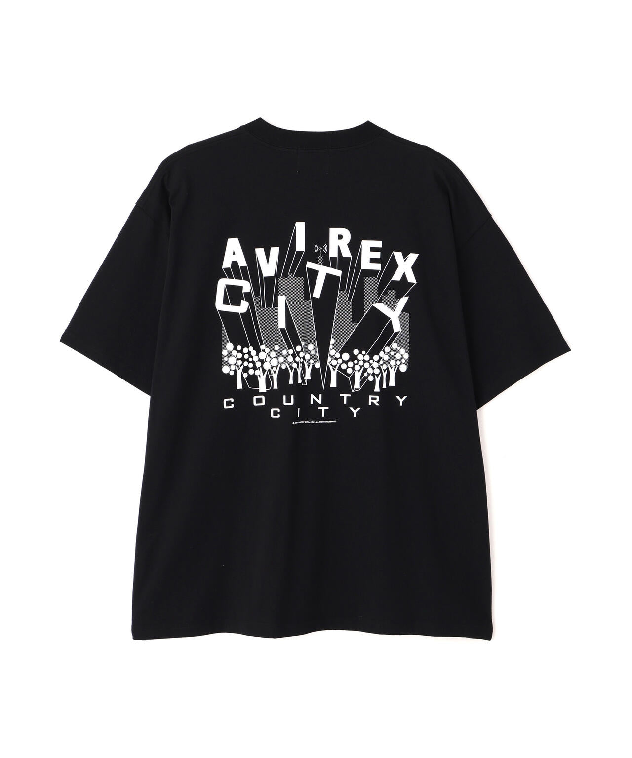 《AVIREX × CITY COUNTRY CITY》SIGNATURE LOGO T-SHIRT