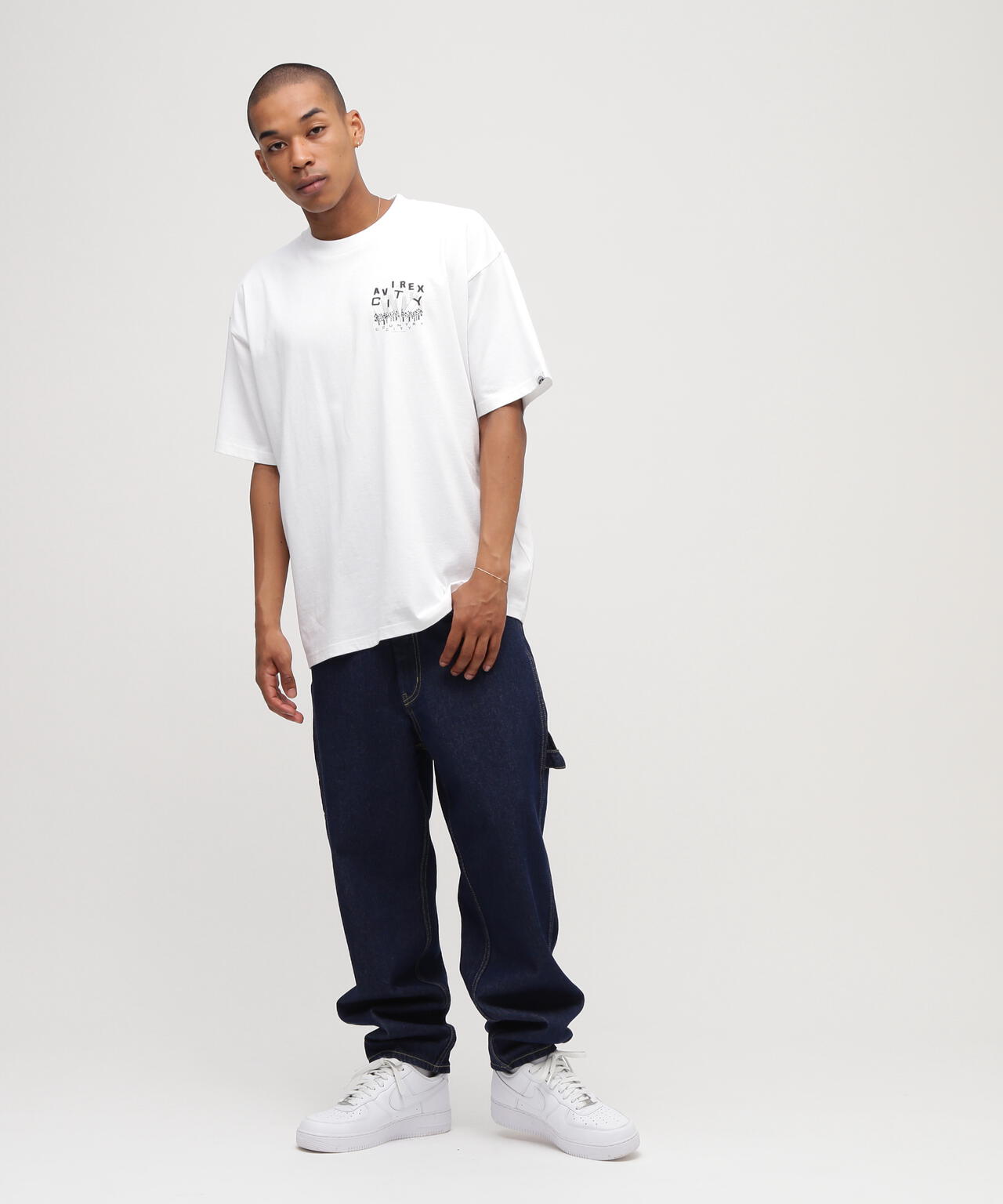 《AVIREX × CITY COUNTRY CITY》SIGNATURE LOGO T-SHIRT