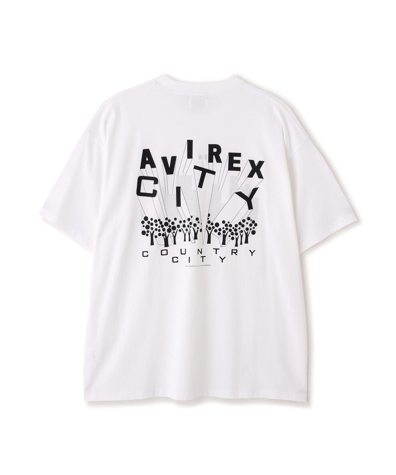 《AVIREX × CITY COUNTRY CITY》SIGNATURE LOGO T-SHIRT
