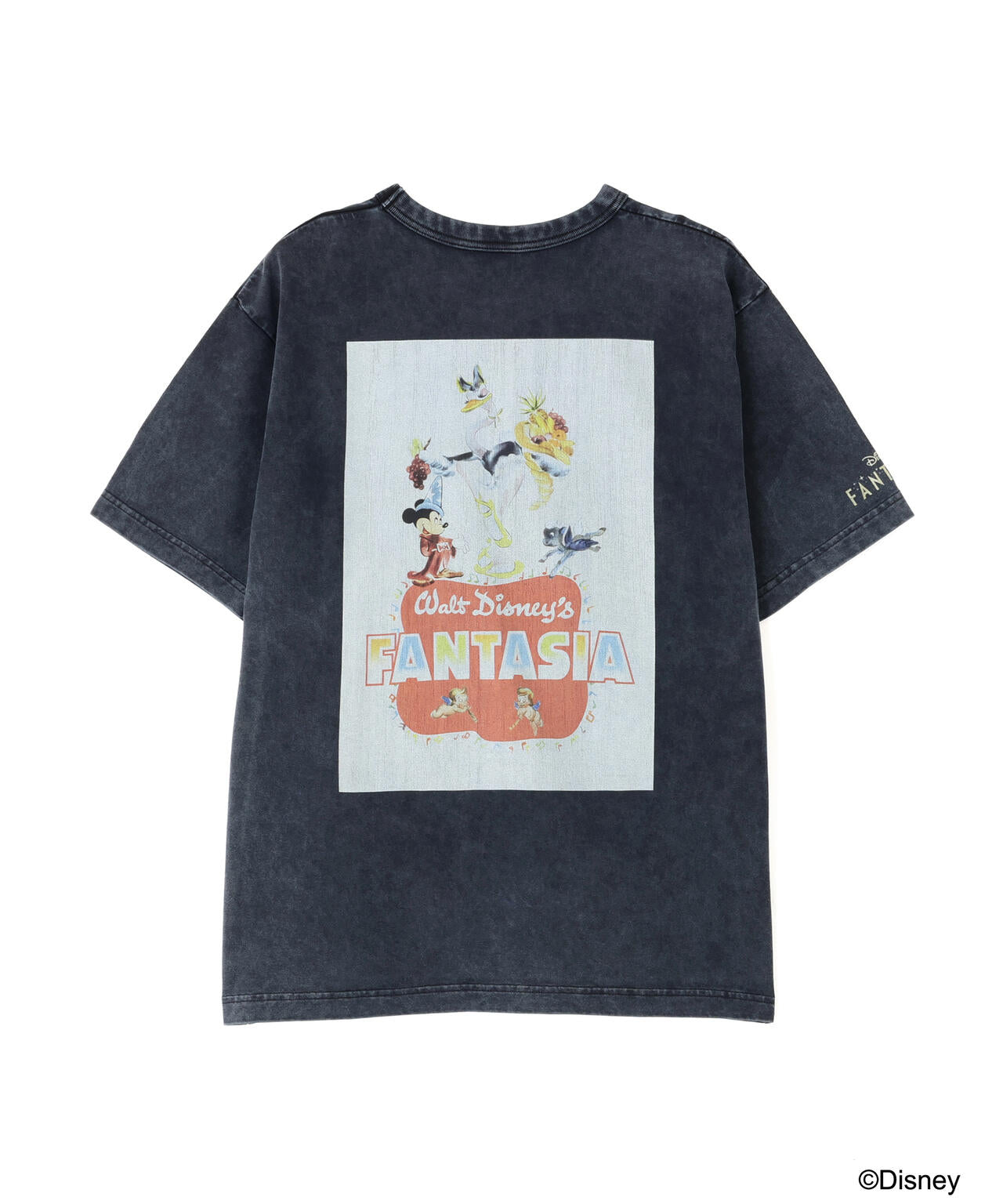 《Disney Collection》FANTASIA / MICKEY MOUSE / FILM POSTER T-SHIRT