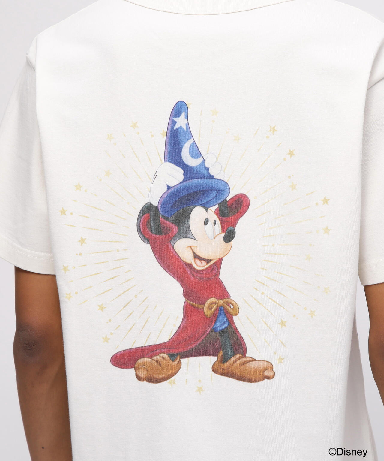 《Disney Collection》FANTASIA / MICKEY MOUSE / PRINT T-SHIRT