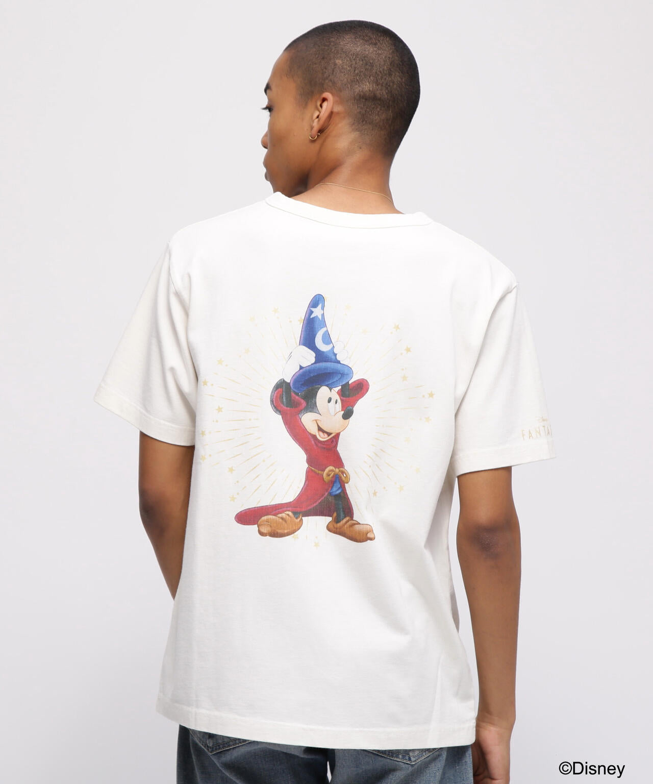 《Disney Collection》FANTASIA / MICKEY MOUSE / PRINT T-SHIRT