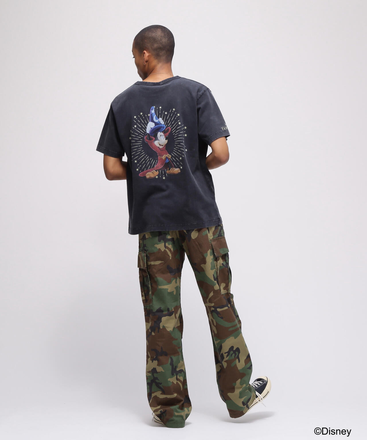 《Disney Collection》FANTASIA / MICKEY MOUSE / PRINT T-SHIRT