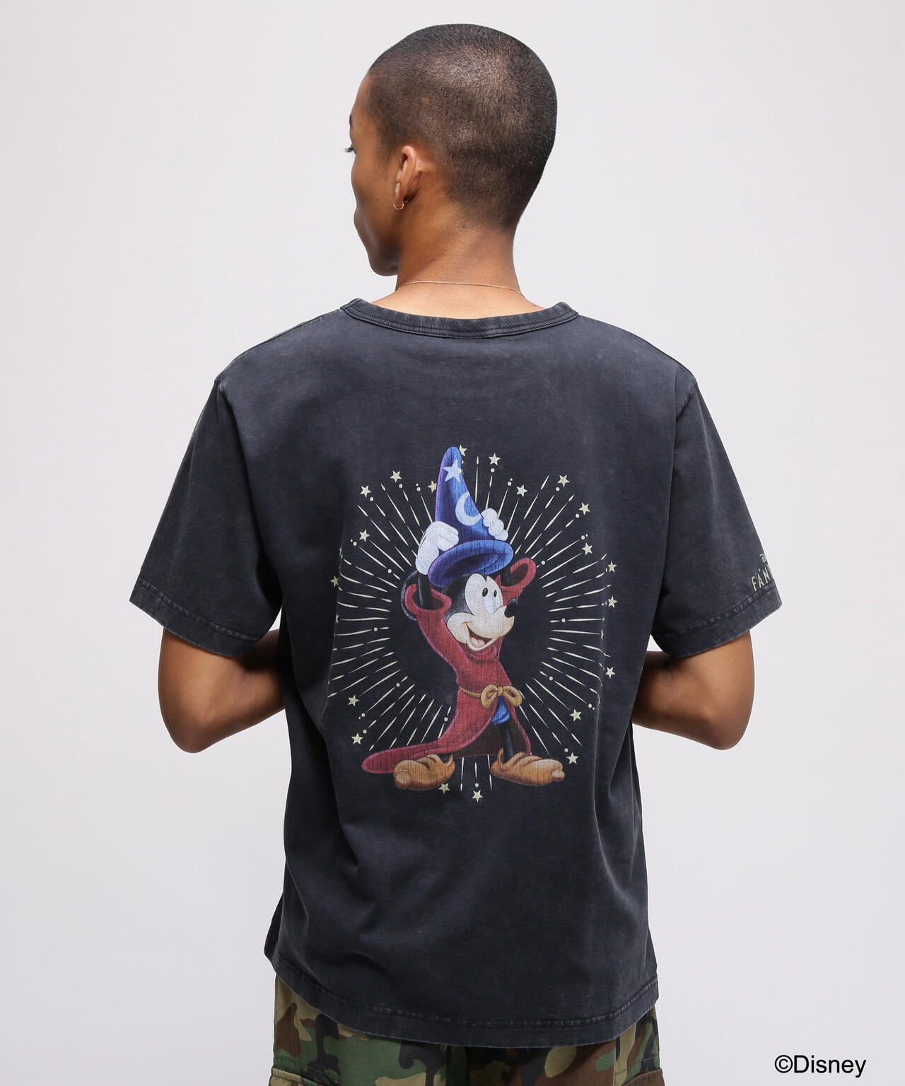 《Disney Collection》FANTASIA / MICKEY MOUSE / PRINT T-SHIRT