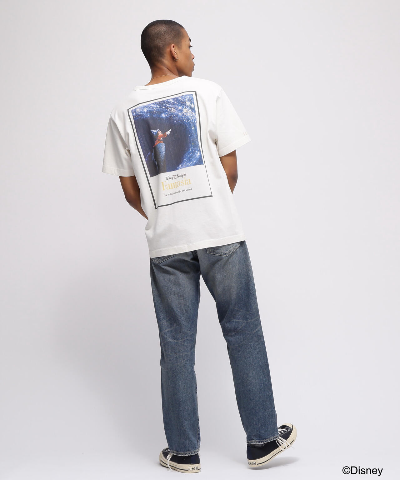《Disney Collection》FANTASIA / MICKEY MOUSE / FILM MAGIC-SHIRT