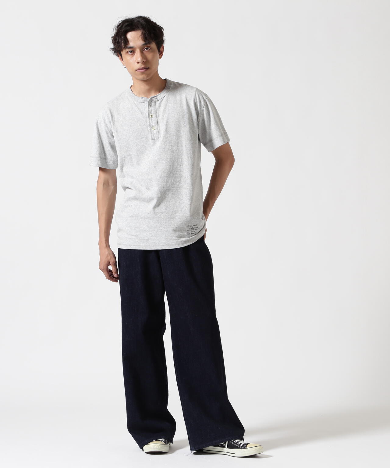 《直営店限定》HENRY NECK UNDER T-SHIRT