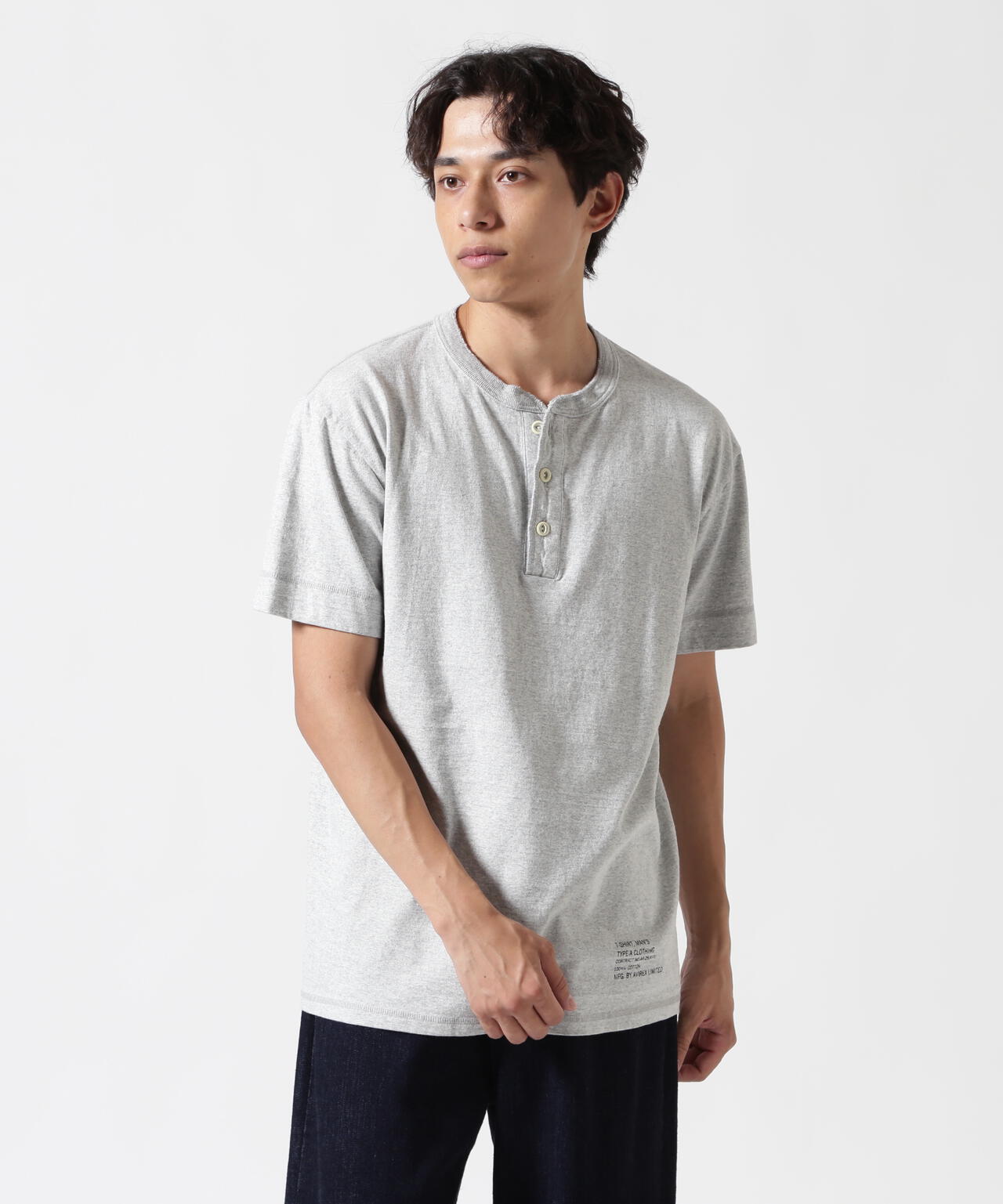 《直営店限定》HENRY NECK UNDER T-SHIRT