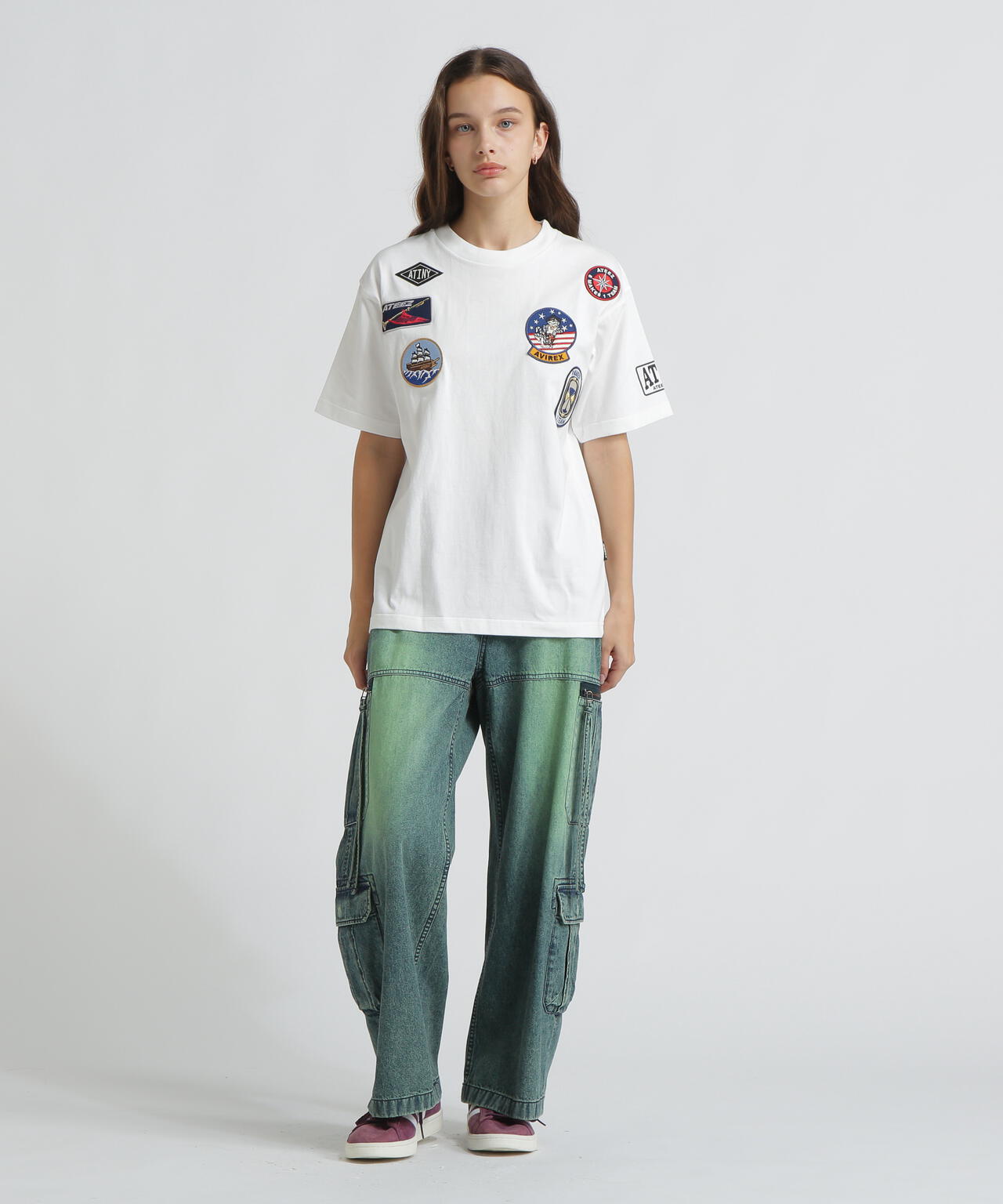 AVIREX × ATEEZ / WAPPEN T-SHIRT ”ATINY”