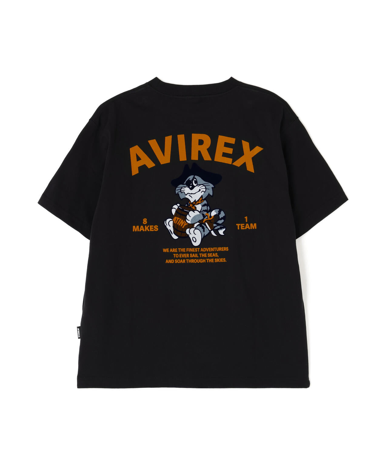 AVIREX × ATEEZ / FLOCKY PRINT T-SHIRT ”TOMCAT”