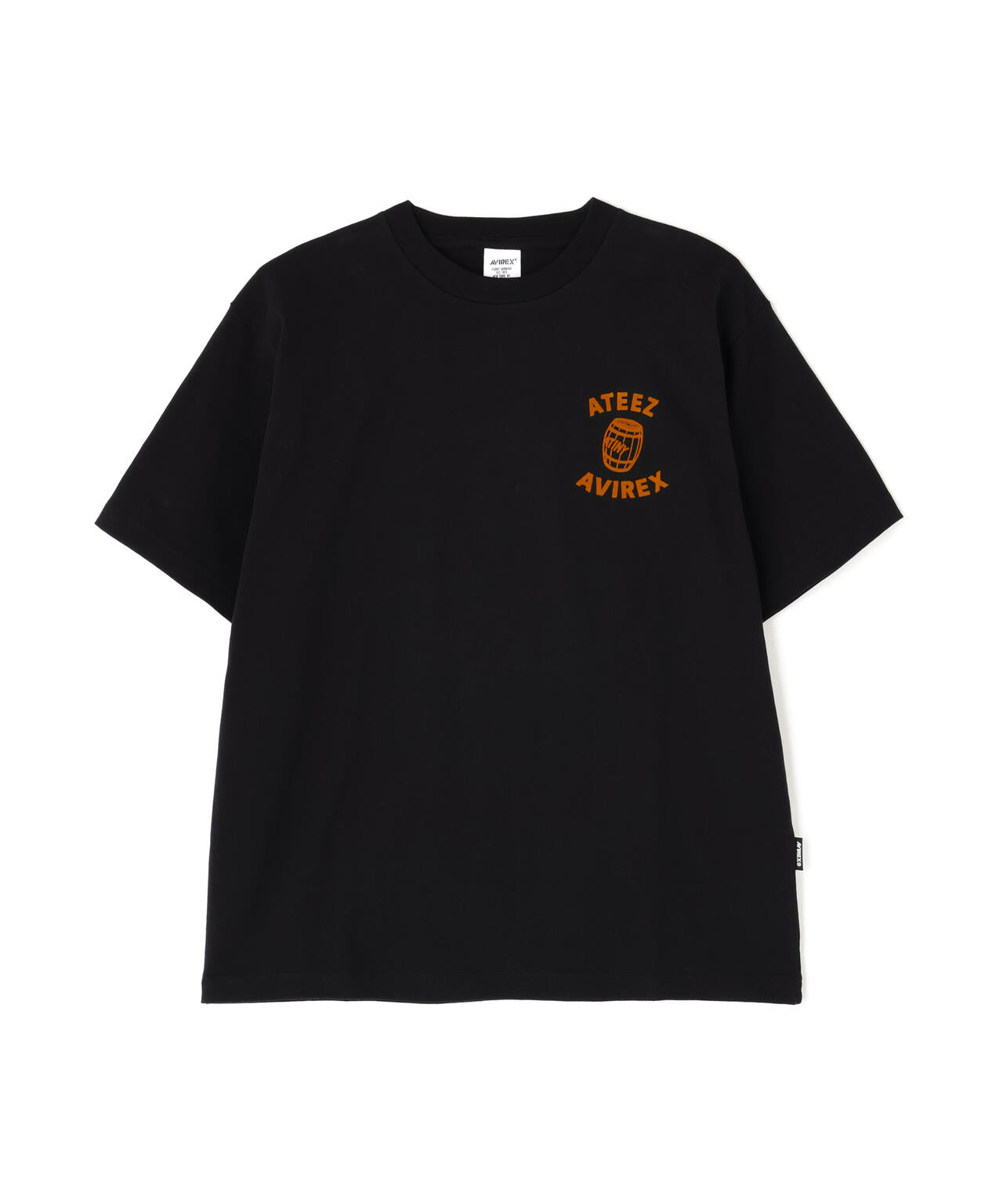 AVIREX × ATEEZ / FLOCKY PRINT T-SHIRT ”TOMCAT”