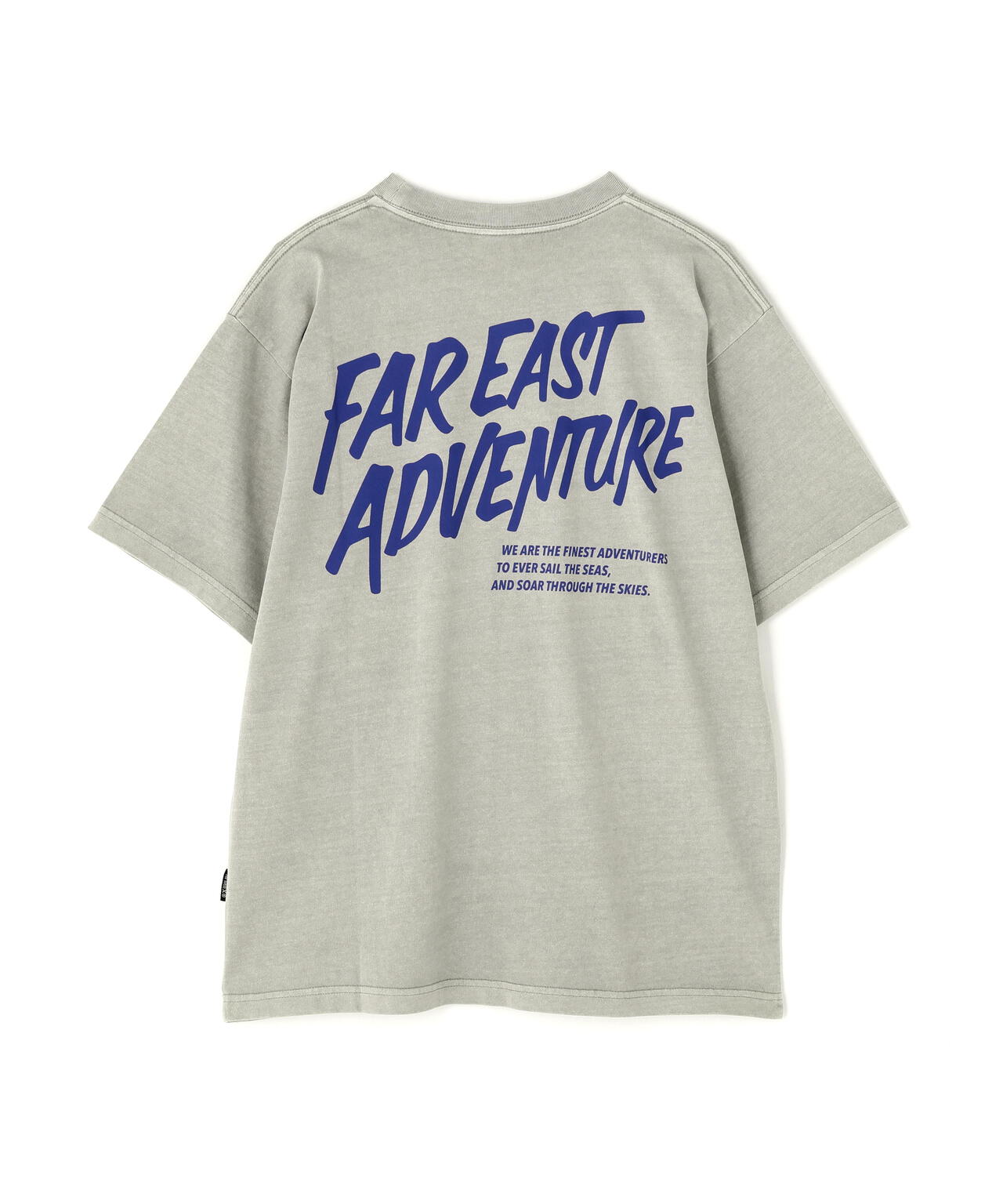 AVIREX × ATEEZ / FADE WASH PRINT T-SHIRT ”ADVENTURE”