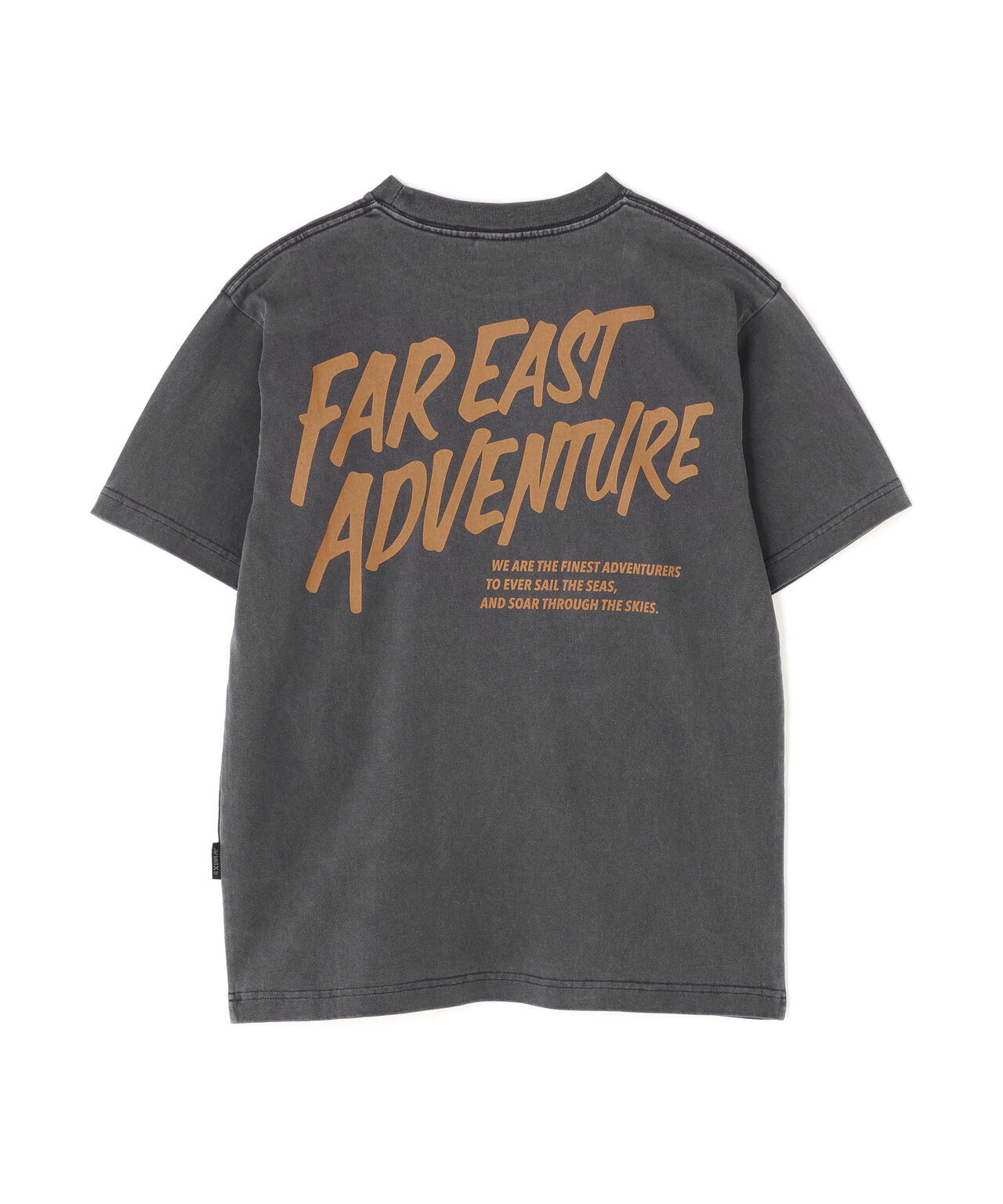 AVIREX × ATEEZ / FADE WASH PRINT T-SHIRT ”ADVENTURE”
