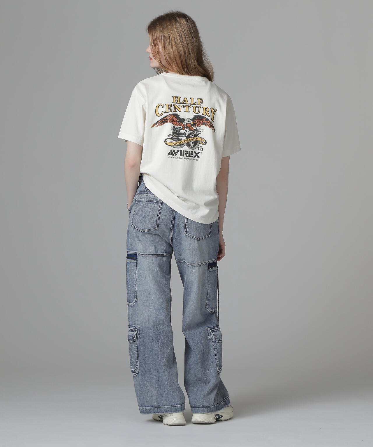 <WOMAN>HALF CENTURY ANNIV. T-SHIRT
