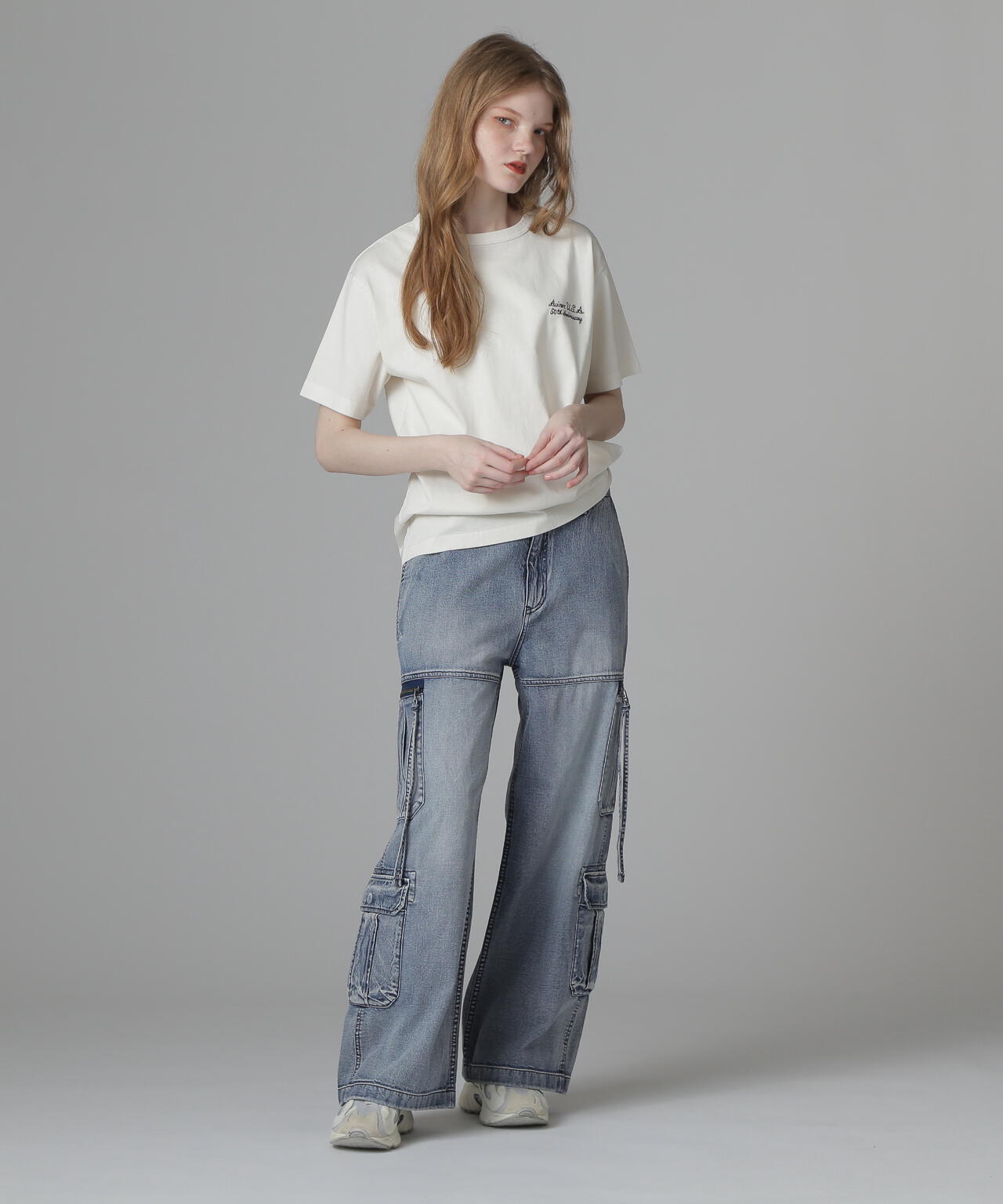 <WOMAN>HALF CENTURY ANNIV. T-SHIRT