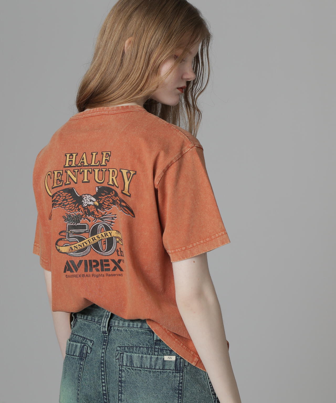 <WOMAN>HALF CENTURY ANNIV. T-SHIRT